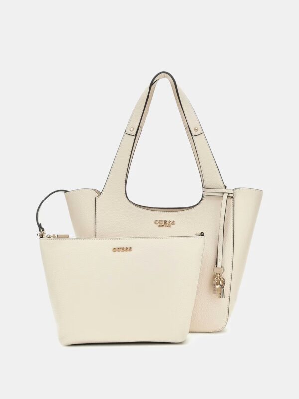 GUESS CALISTA 2 IN 1 TOTE HWBG7334220 | OFF WHITE