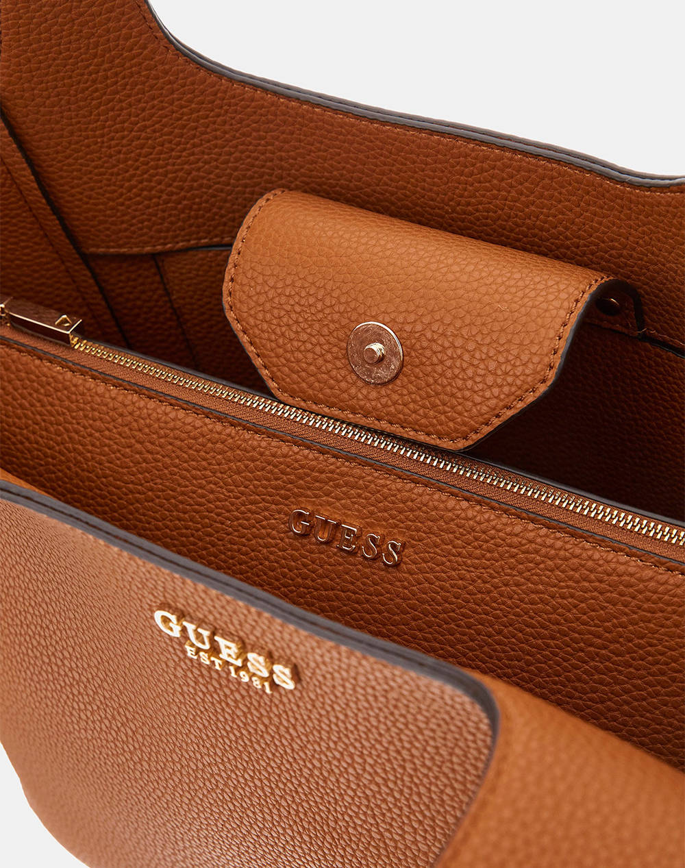 GUESS CALISTA 2 IN 1 TOTE HWBG7334220 | LIGHT BROWN GUESS CALISTA 2 IN 1 TOTE HWBG7334220 | LIGHT BROWN