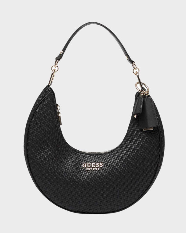 GUESS MIREMA HOBO SHOULDER BAG HWWG9631020 | BLACK GUESS MIREMA HOBO SHOULDER BAG HWWG9631020 | BLACK
