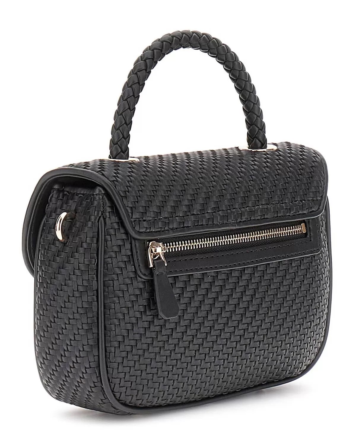 GUESS MIREMA TOP HANDLE FLAP HWWG9631200 | BLACK