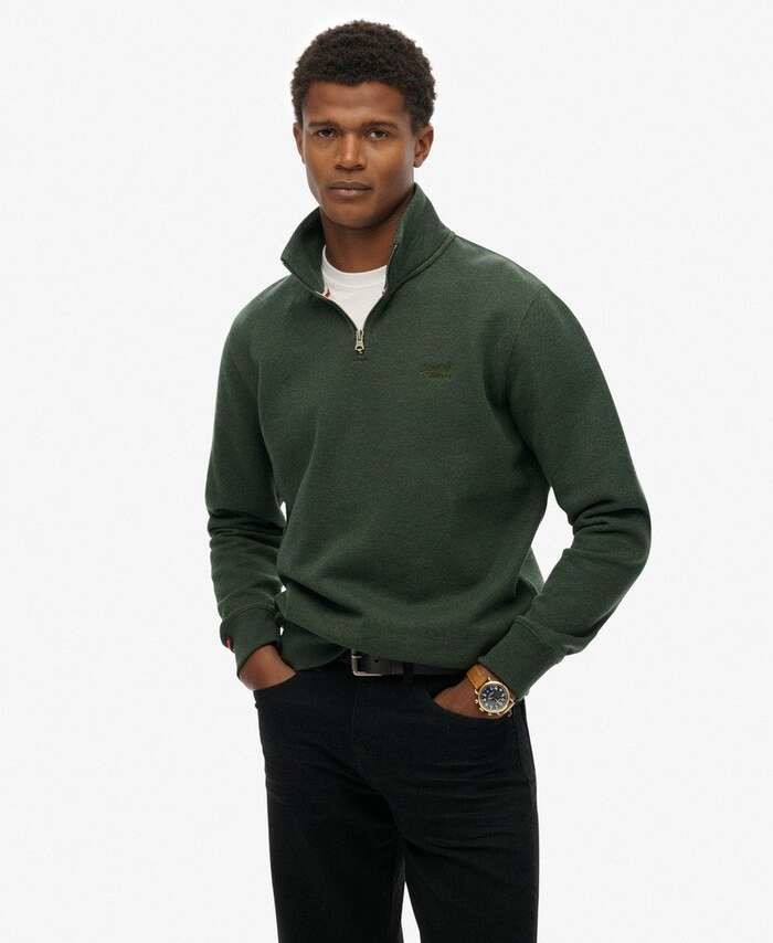 SUPERDRY HOODED SPORTS PUFFER JACKET ΜΠΟΥΦΑΝ ΑΝΔΡΙΚΟ | ANTHRACITE