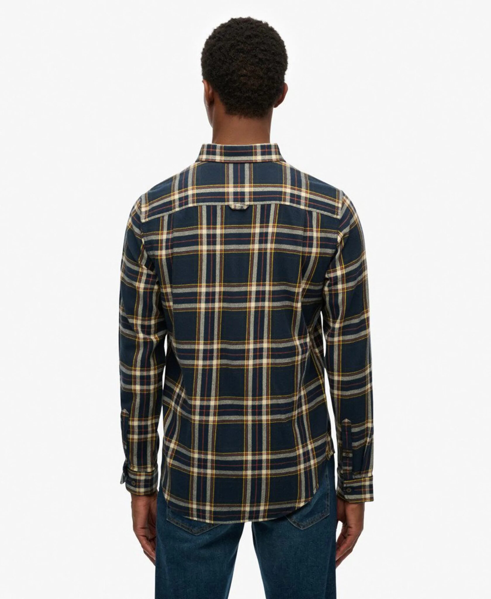 SUPERDRY L/S COTTON LUMBERJACK SHIRT ΠΟΥΚΑΜΙΣΟ ΑΝΔΡΙΚΟ | DARK BLUE SUPERDRY L/S COTTON LUMBERJACK SHIRT ΠΟΥΚΑΜΙΣΟ ΑΝΔΡΙΚΟ | DARK BLUE