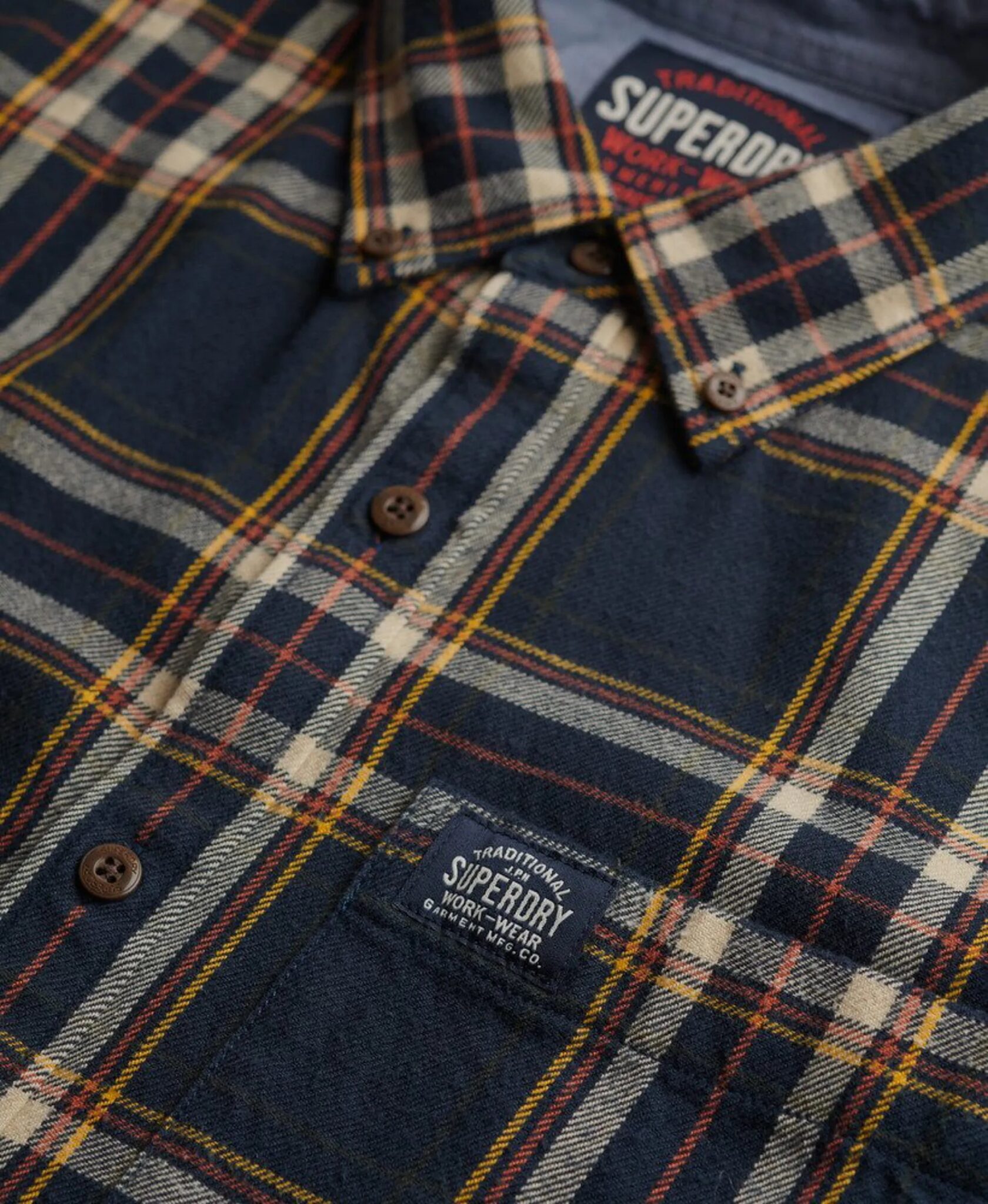 SUPERDRY L/S COTTON LUMBERJACK SHIRT ΠΟΥΚΑΜΙΣΟ ΑΝΔΡΙΚΟ | DARK BLUE SUPERDRY L/S COTTON LUMBERJACK SHIRT ΠΟΥΚΑΜΙΣΟ ΑΝΔΡΙΚΟ | DARK BLUE