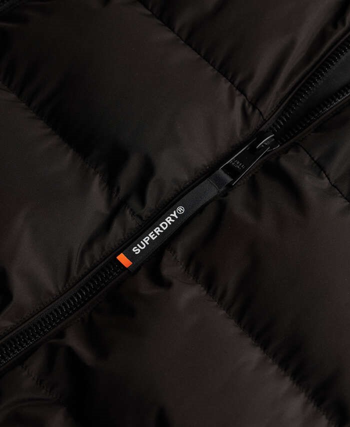 SUPERDRY HOODED SPORTS PUFFER JACKET ΜΠΟΥΦΑΝ ΑΝΔΡΙΚΟ | BLACK SUPERDRY HOODED SPORTS PUFFER JACKET ΜΠΟΥΦΑΝ ΑΝΔΡΙΚΟ | BLACK