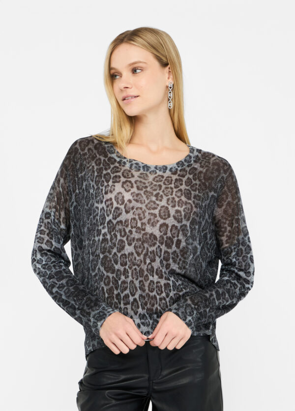 LIU JO ΠΛΕΚΤΟ MAGLIA CHIUSA M/L MF5368MA71N | GREY LIU JO ΠΛΕΚΤΟ MAGLIA CHIUSA M/L MF5368MA71N | GREY