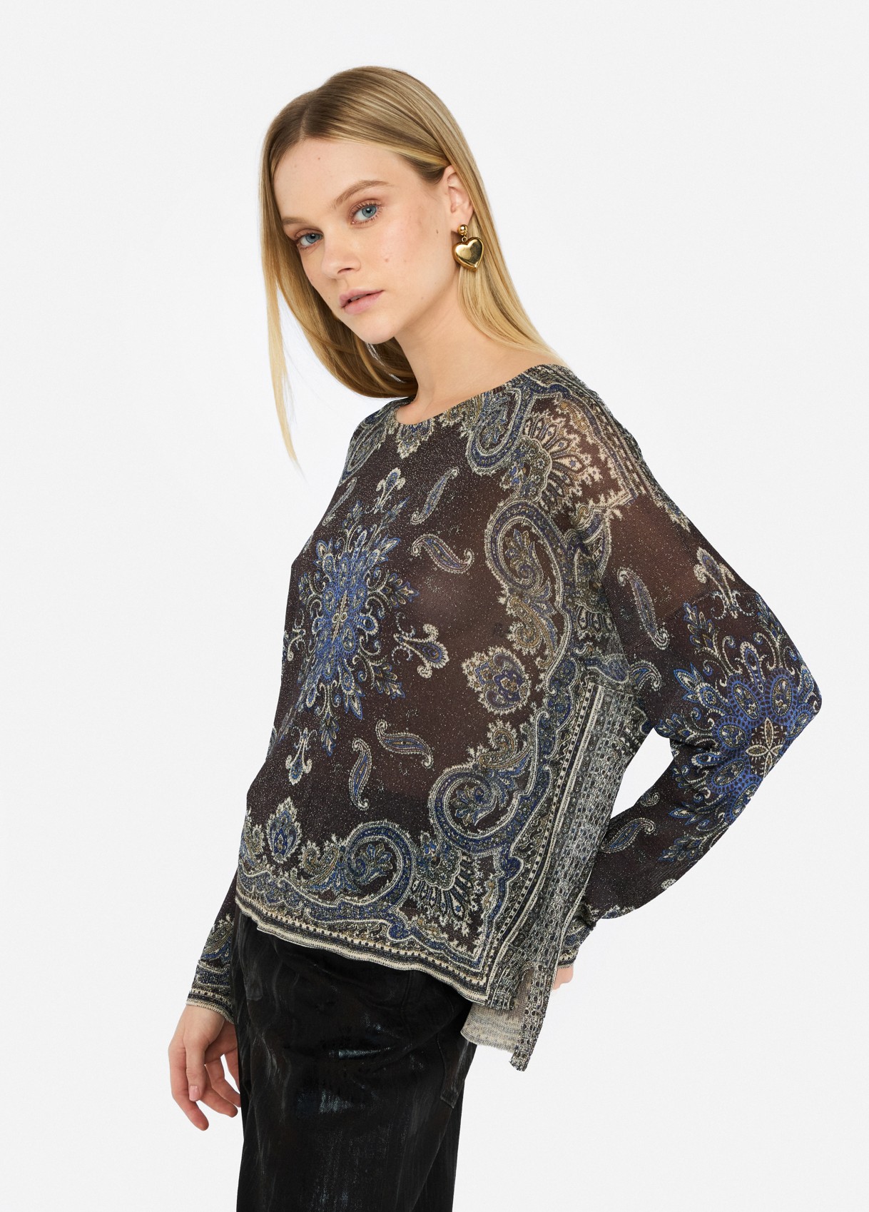 LIU JO ΠΛΕΚΤΟ MAGLIA CHIUSA M/L MF5368MA71N | MULTI LIU JO ΠΛΕΚΤΟ MAGLIA CHIUSA M/L MF5368MA71N | MULTI