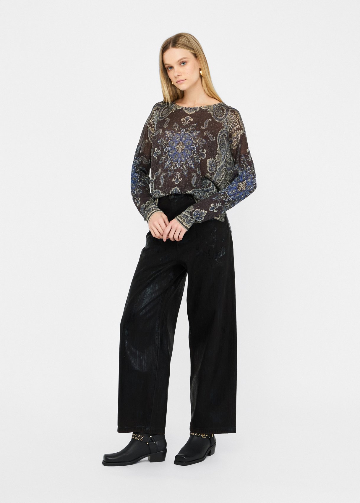 LIU JO ΠΛΕΚΤΟ MAGLIA CHIUSA M/L MF5368MA71N | MULTI LIU JO ΠΛΕΚΤΟ MAGLIA CHIUSA M/L MF5368MA71N | MULTI