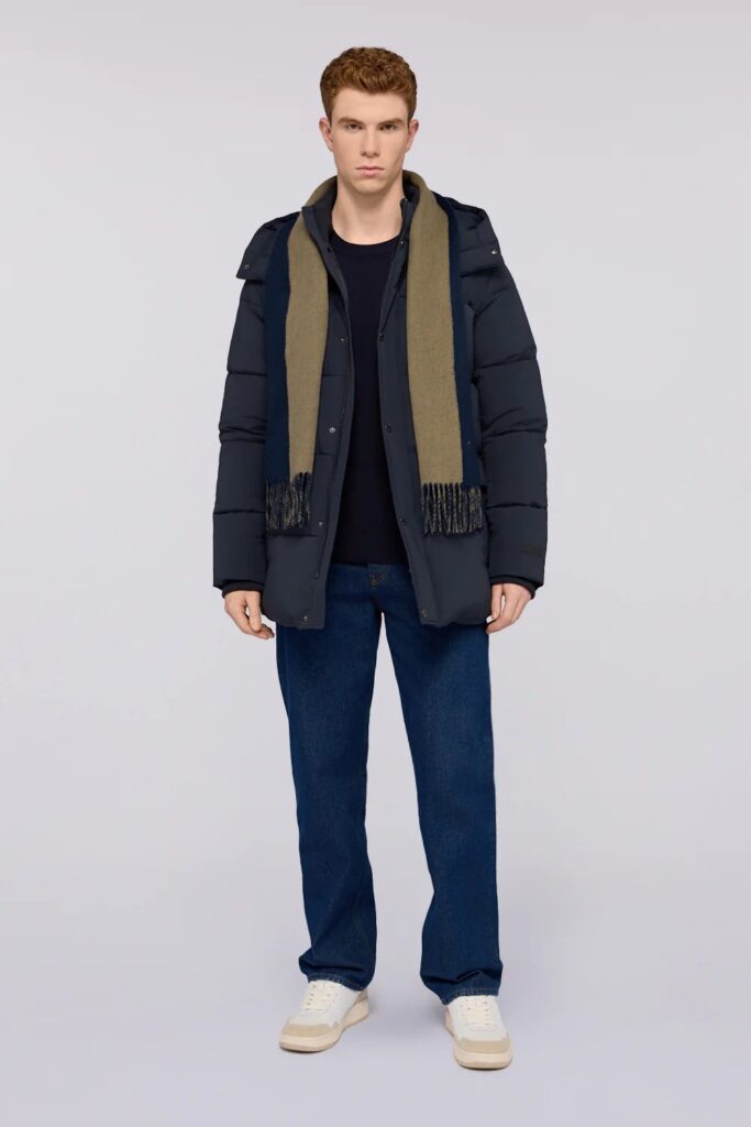 TRUSSARDI KNITWEAR  -MAGLIA GIROCOLLO MK601K01 | DARK BLUE