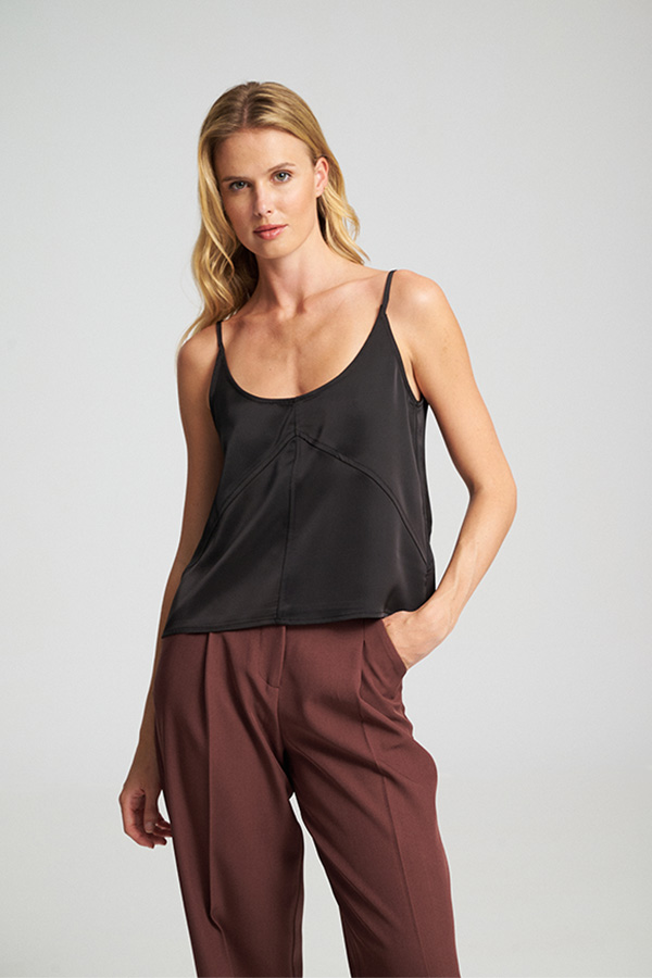 FUNKY BUDDHA ΓΥΝΑΙΚΕΊΑ ΜΠΛΟΎΖΑ ΜΕ ΜΑΚΡΎ ΜΑΝΊΚΙ | BLACK