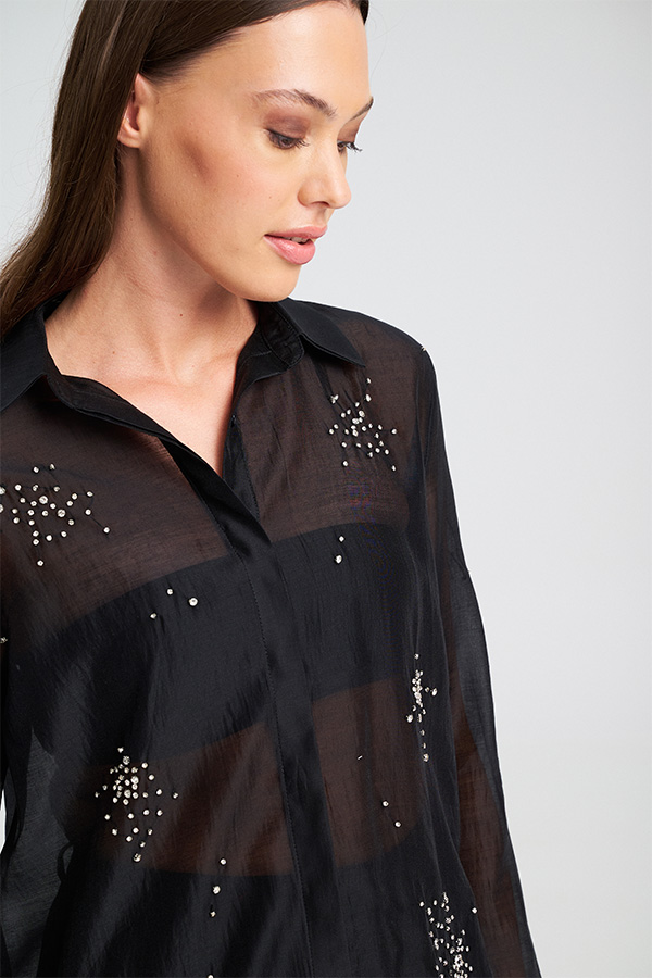 MIND MATTER AMARISA SHIRT | BLACK MIND MATTER AMARISA SHIRT | BLACK