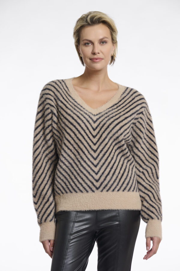 RINO & PELLE ΠΛΕΚΤΟ RAFFI.5002511 | LIGHT BROWN