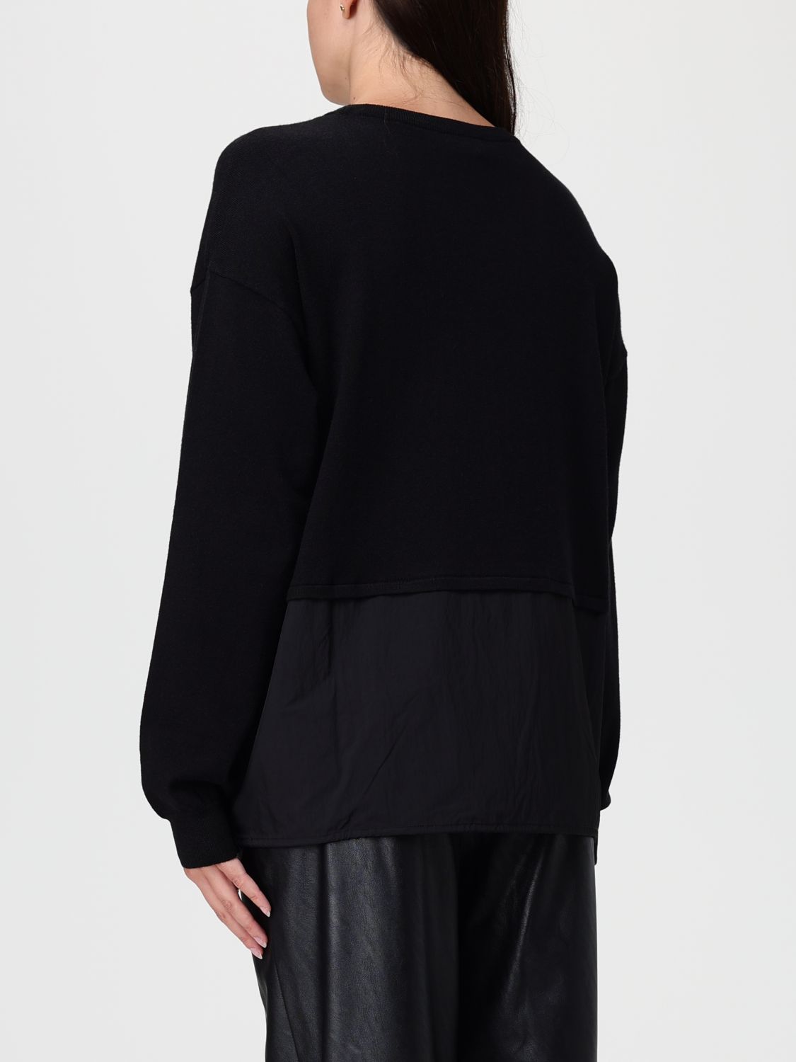 FUNKY BUDDHA ΓΥΝΑΙΚΕΊΑ ΜΠΛΟΎΖΑ ΜΕ ΜΑΚΡΎ ΜΑΝΊΚΙ | BLACK