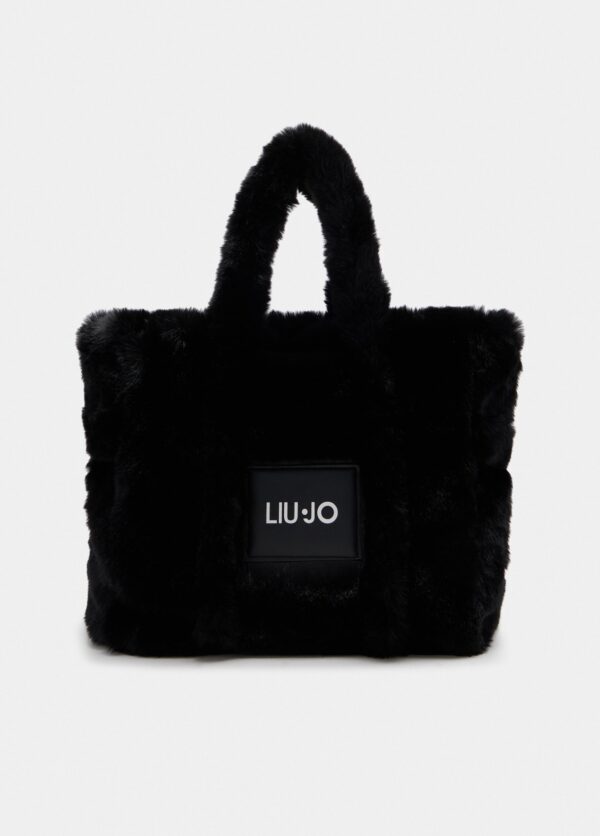 LIU JO TOTE ΤΣΑΝΤΑ ΓΥΝΑΙΚΕΙΟ | BLACK LIU JO TOTE ΤΣΑΝΤΑ ΓΥΝΑΙΚΕΙΟ | BLACK