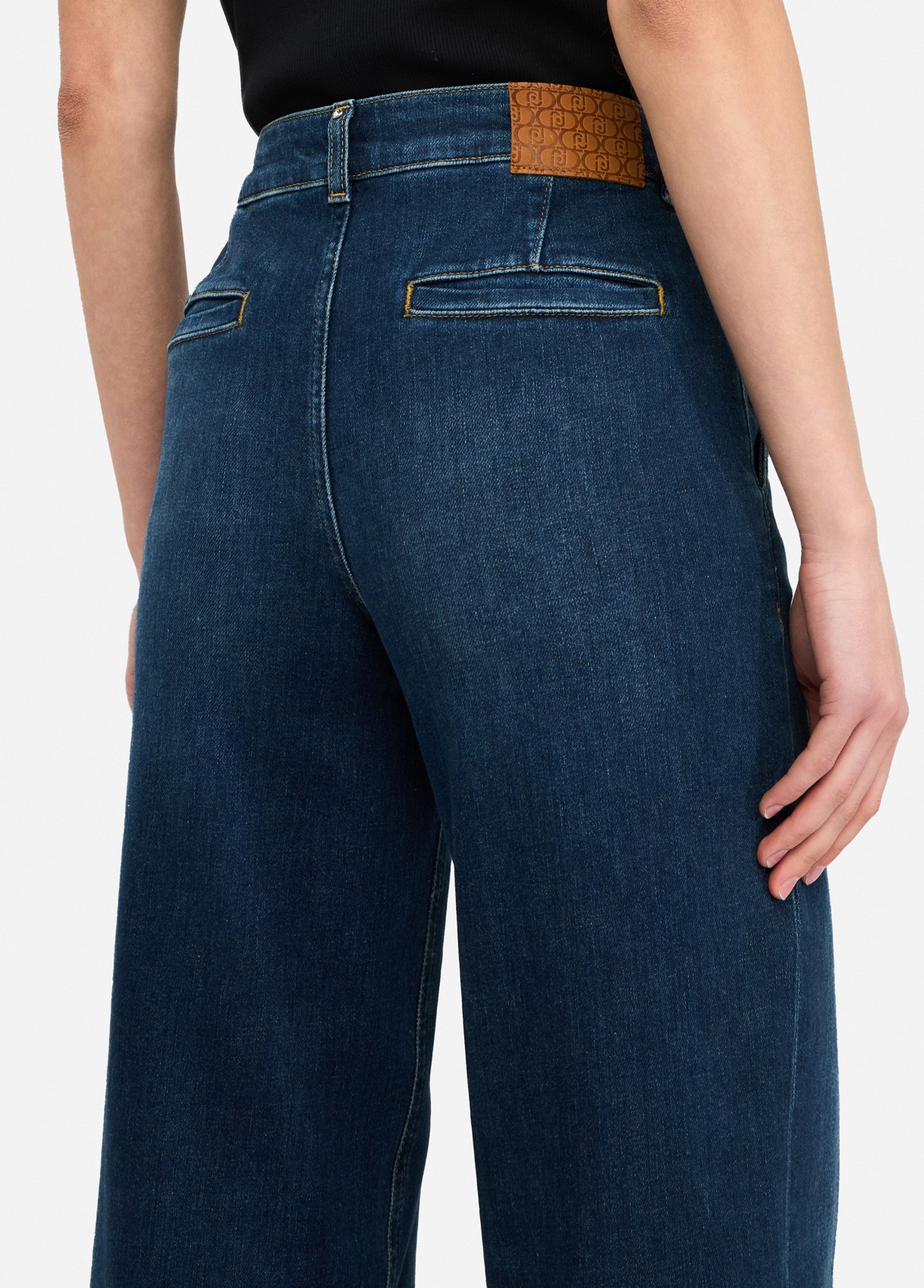 LIU JO DENIM FLARE FRENCH POCKETS H.W.  UF5128D0269 | DENIM LIU JO DENIM FLARE FRENCH POCKETS H.W.  UF5128D0269 | DENIM