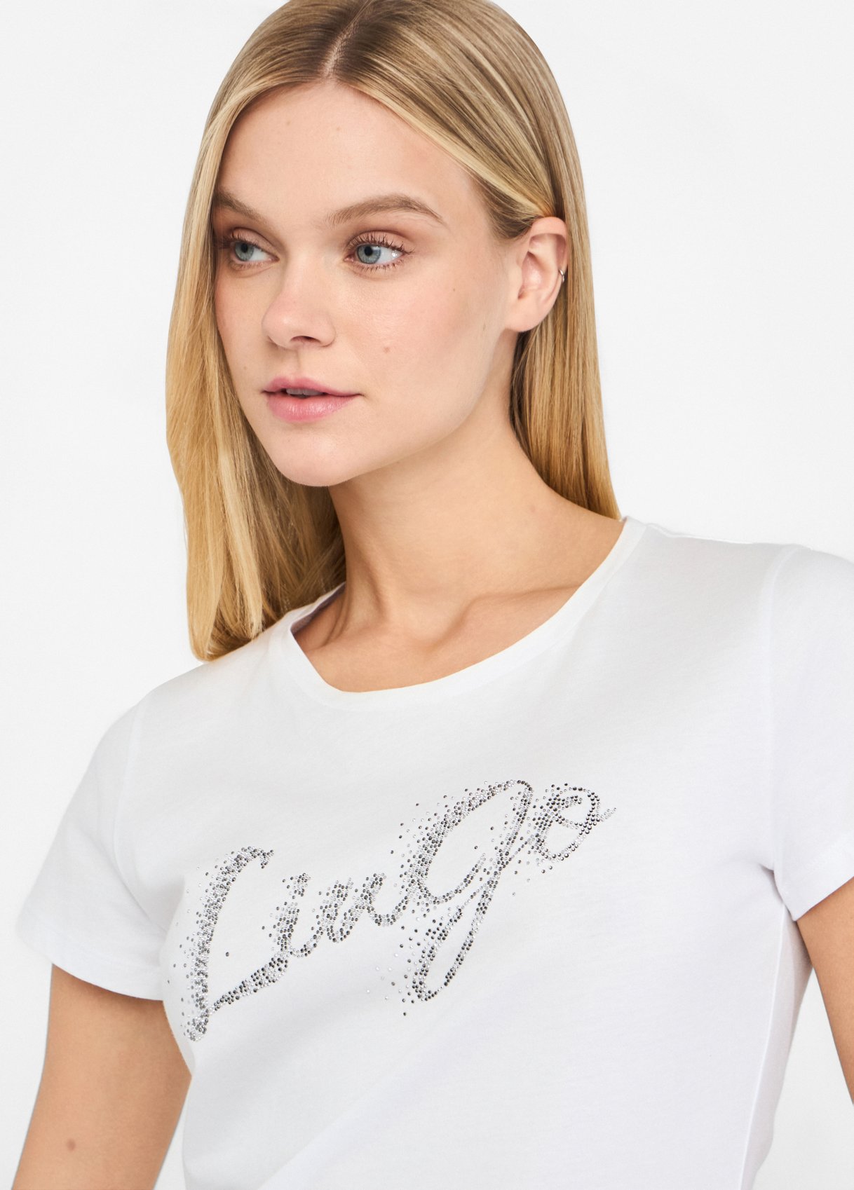 LIU JO T-SHIRT (2PACK IN SIZE) MODA M/C UF5266JS904 | WHITE LIU JO T-SHIRT (2PACK IN SIZE) MODA M/C UF5266JS904 | WHITE