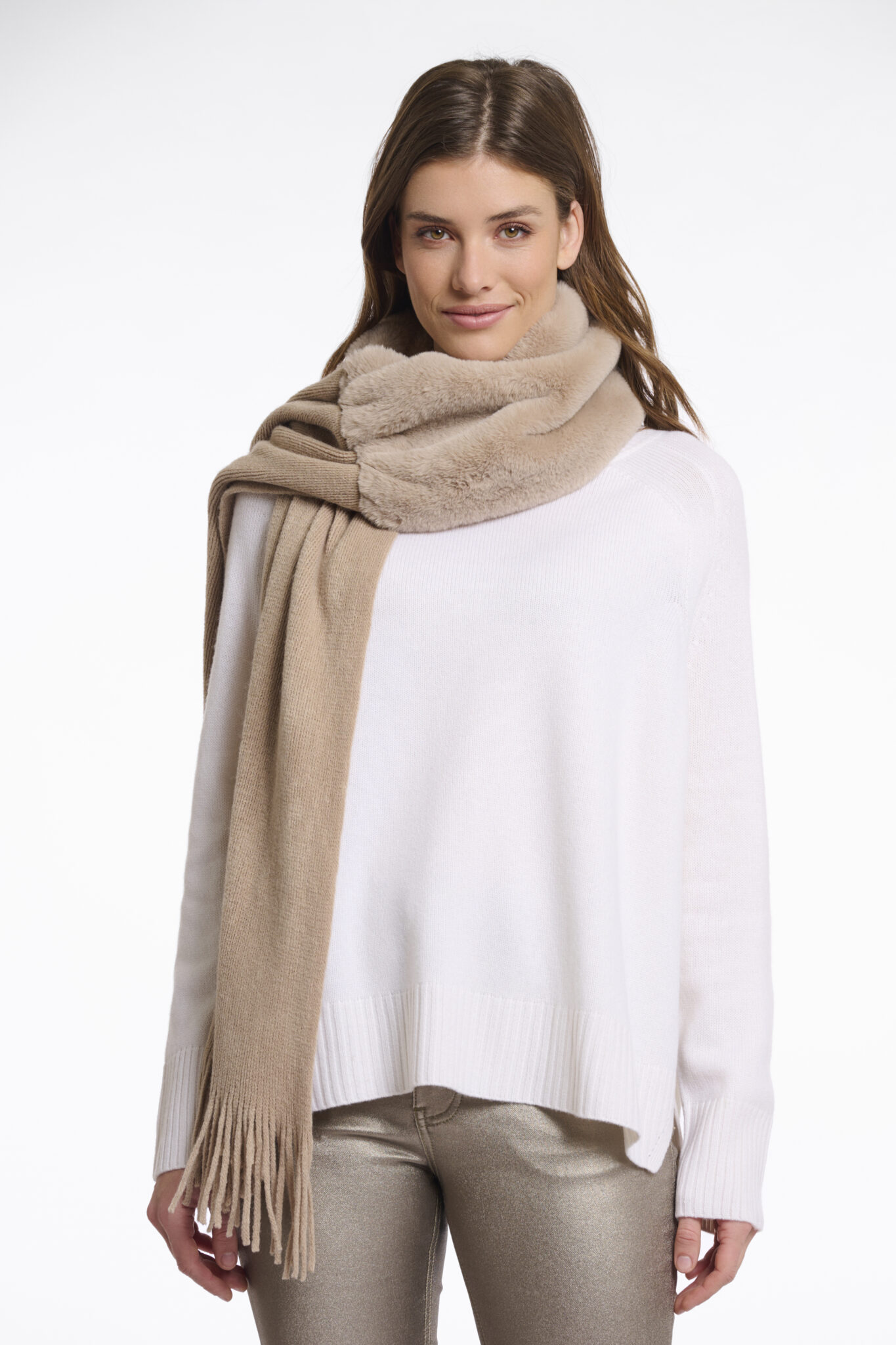 RINO & PELLE ΑΞΕΣΟΥΑΡ ΛΑΙΜΟΣ ΤΑΒΙΤΑ,7012512 | OFF WHITE