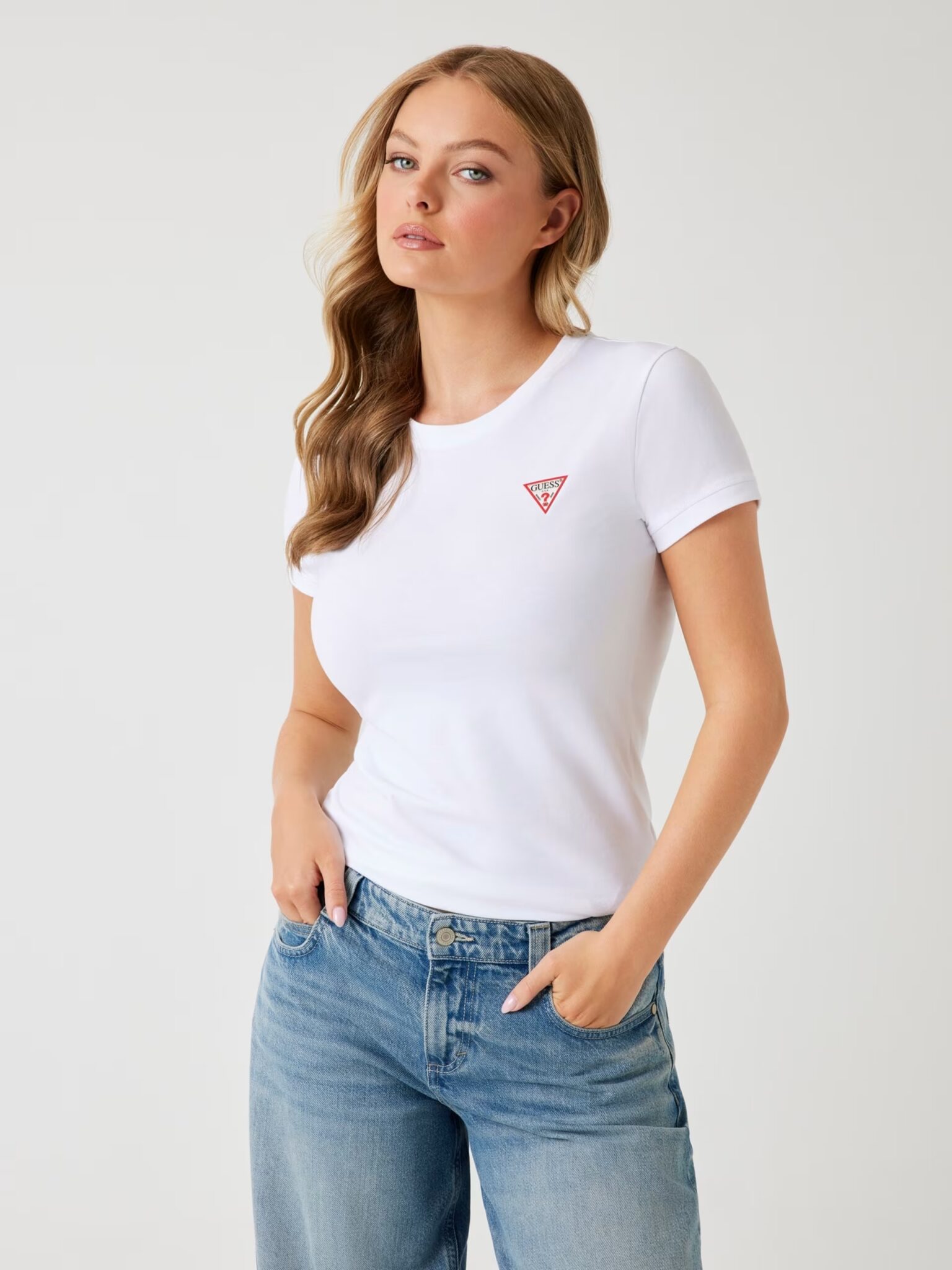 GUESS NEW VICTOIRE SCUBA PANT W5YB11KBYE2 | BEIGE