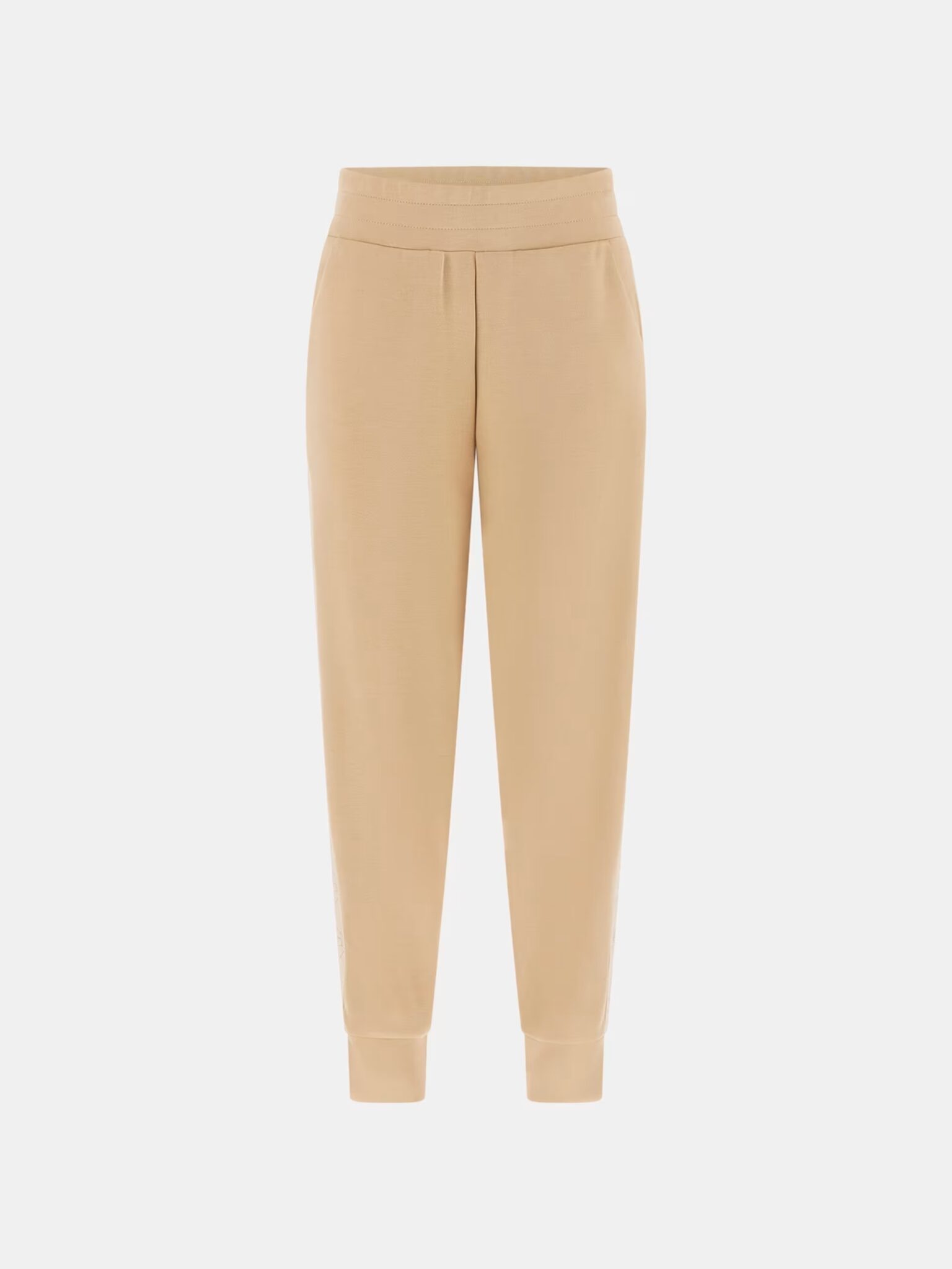 GUESS NEW VICTOIRE SCUBA PANT W5YB11KBYE2 | BEIGE GUESS NEW VICTOIRE SCUBA PANT W5YB11KBYE2 | BEIGE