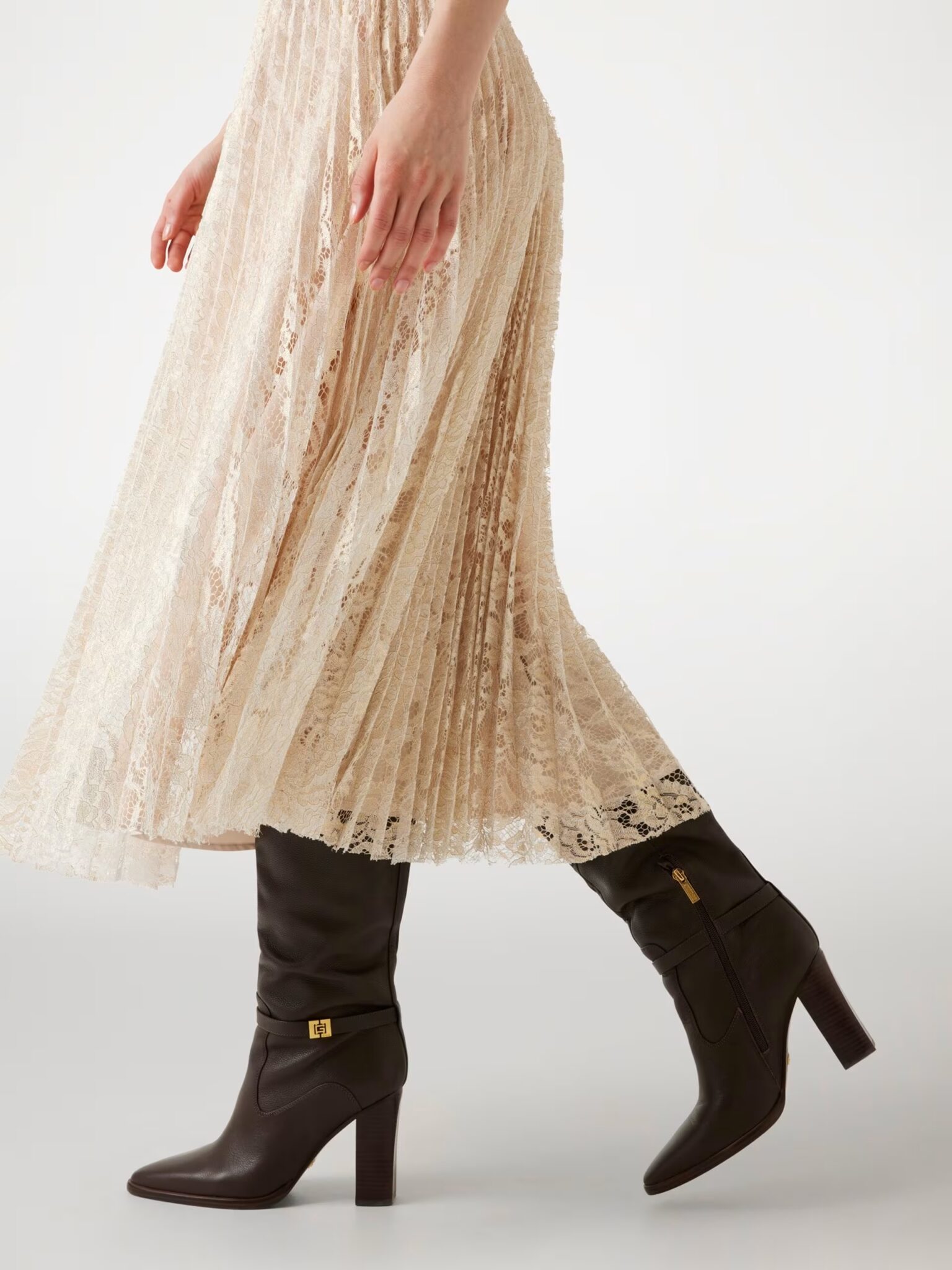 GUESS CHARLOTTE PLEATED SKIRT W5YD1EKCZ90 | YELLOW GUESS CHARLOTTE PLEATED SKIRT W5YD1EKCZ90 | YELLOW