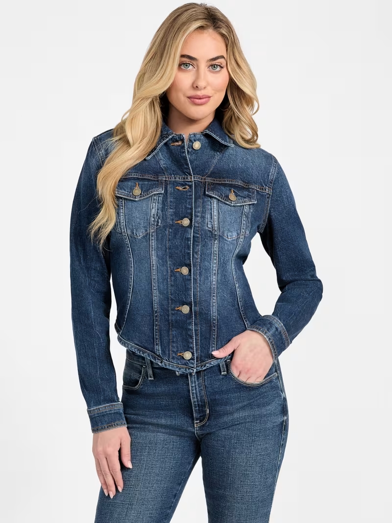 GUESS BUTTON FRONT BELLA TOP W5YR30Z37G0 | SAND