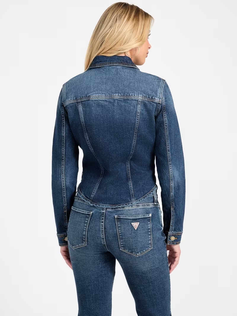 GUESS BUTTON FRONT BELLA TOP W5YR30Z37G0 | SAND