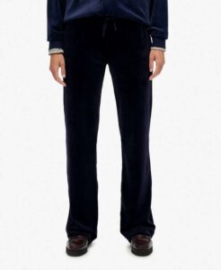 SUPERDRY COUNTRY CLUB VELOUR JOGGER ΦΟΡΜΑ ΓΥΝΑΙΚΕΙΟ | DARK BLUE