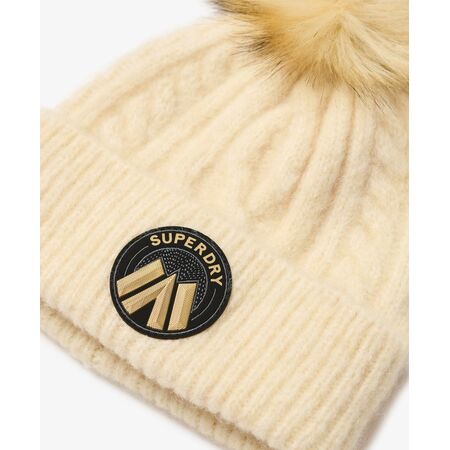 SUPERDRY CABLE LUXE KNIT BEANIE HAT ΑΞΕΣΟΥΑΡ ΓΥΝΑΙΚΕΙΟ | OFF WHITE SUPERDRY CABLE LUXE KNIT BEANIE HAT ΑΞΕΣΟΥΑΡ ΓΥΝΑΙΚΕΙΟ | OFF WHITE