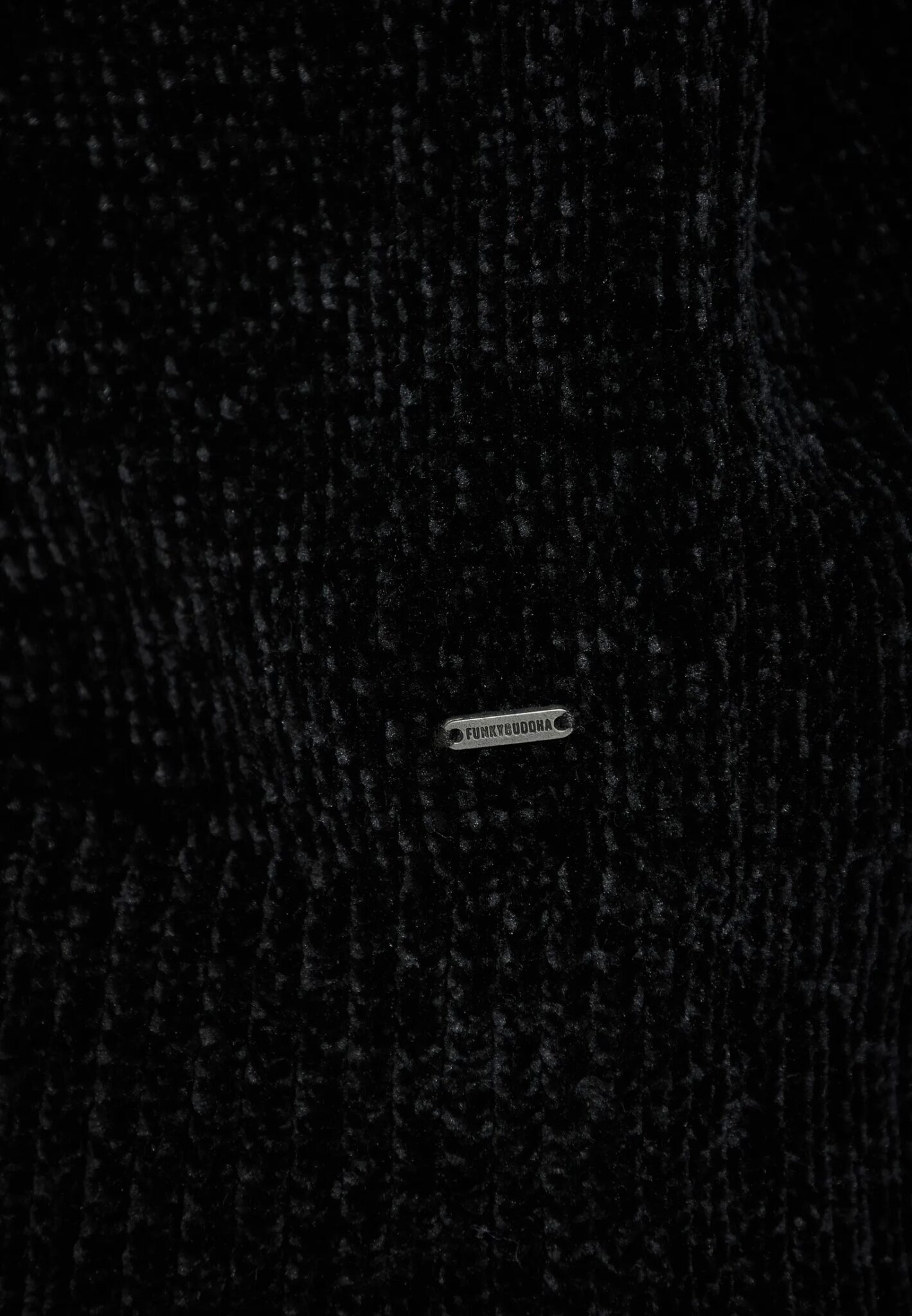 FUNKY BUDDHA ΓΥΝΑΙΚΕΊΑ ΠΛΕΚΤΉ ΖΑΚΈΤΑ | BLACK FUNKY BUDDHA ΓΥΝΑΙΚΕΊΑ ΠΛΕΚΤΉ ΖΑΚΈΤΑ | BLACK