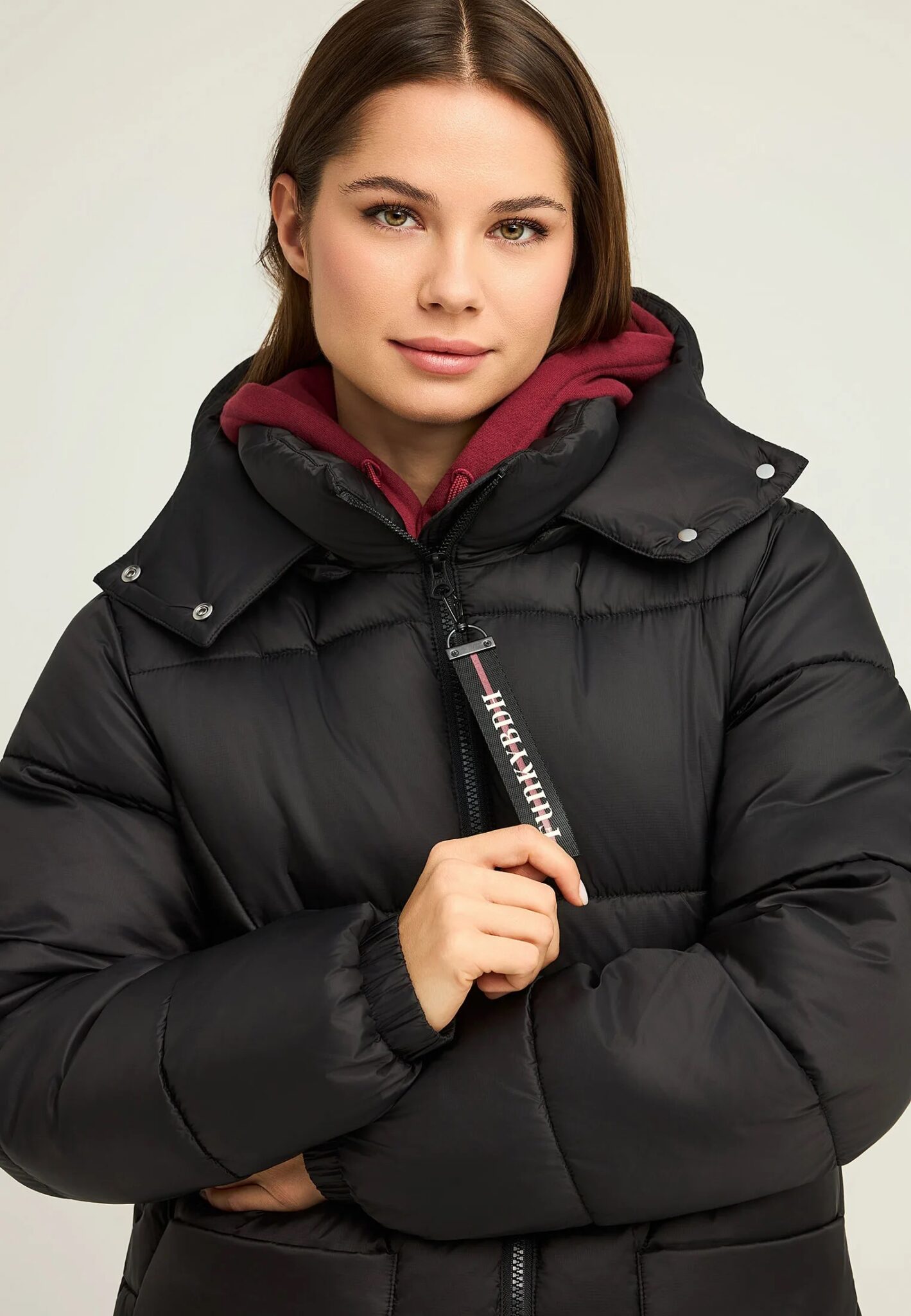 FUNKY BUDDHA ΓΥΝΑΙΚΕΊΟ ΦΟΥΣΚΩΤΌ ΤΖΆΚΕΤ | BLACK FUNKY BUDDHA ΓΥΝΑΙΚΕΊΟ ΦΟΥΣΚΩΤΌ ΤΖΆΚΕΤ | BLACK