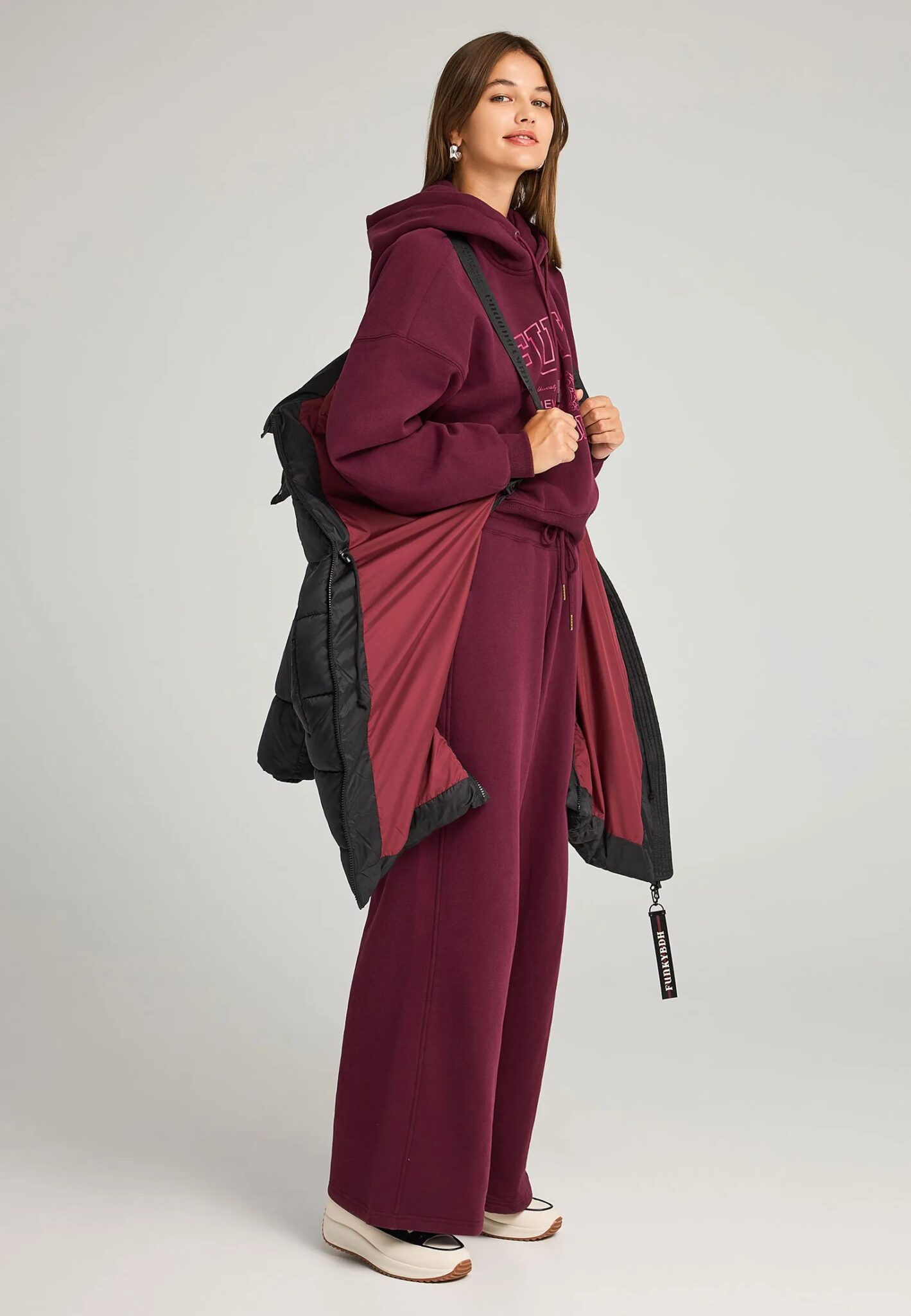 FUNKY BUDDHA ΓΥΝΑΙΚΕΊΟ ΦΟΥΣΚΩΤΌ ΤΖΆΚΕΤ | BLACK FUNKY BUDDHA ΓΥΝΑΙΚΕΊΟ ΦΟΥΣΚΩΤΌ ΤΖΆΚΕΤ | BLACK