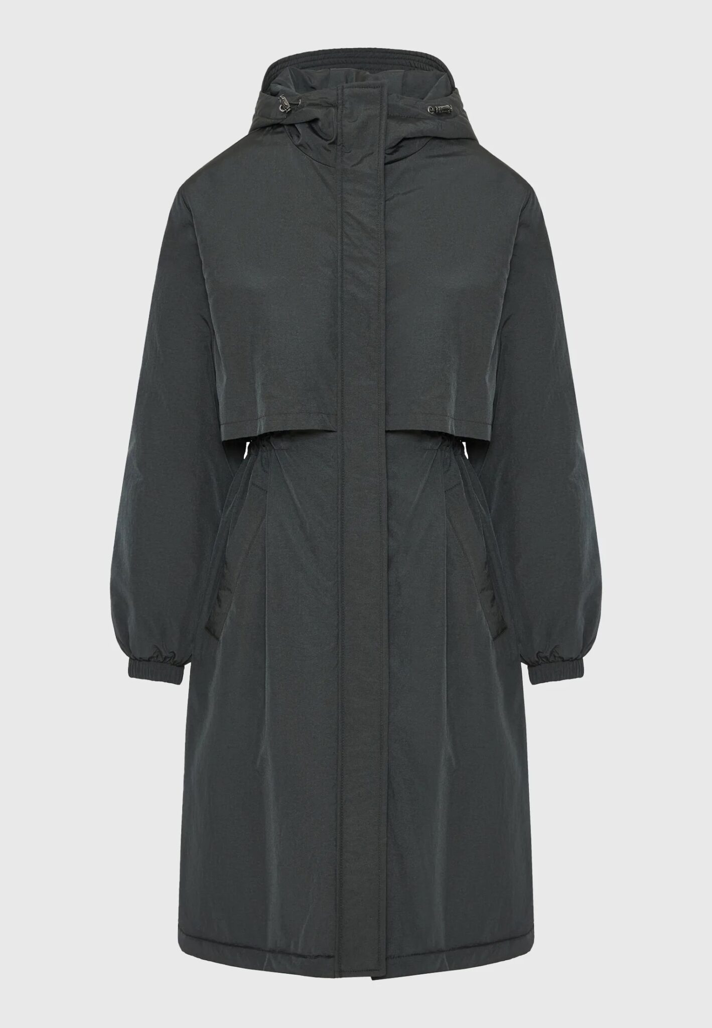 GUESS ATHLEISURE 4G AOP FULL ZIP JACKET ΜΠΟΥΦΑΝ ΓΥΝΑΙΚΕΙΟ | BLACK