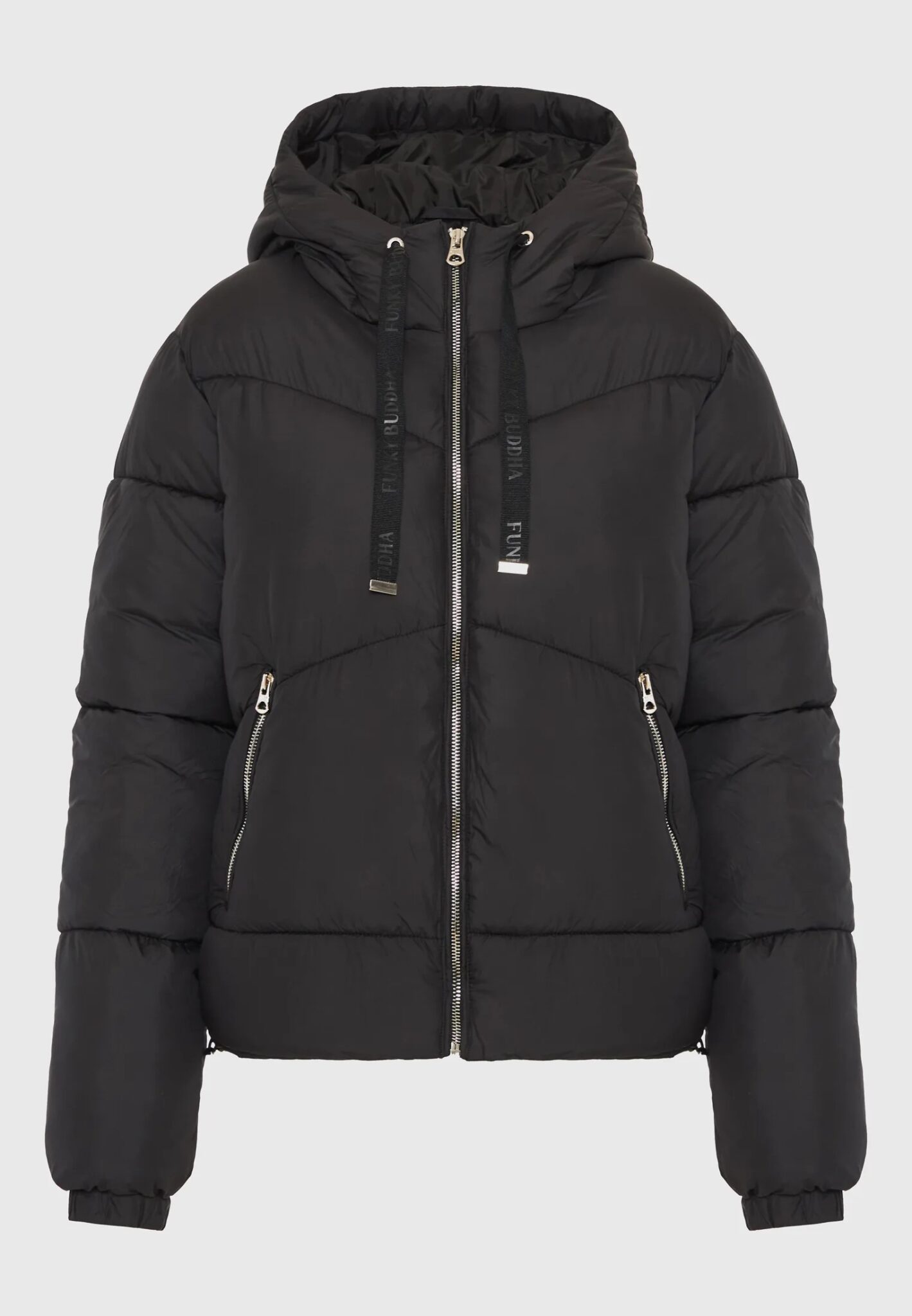 FUNKY BUDDHA ΓΥΝΑΙΚΕΊΟ ΦΟΥΣΚΩΤΌ ΤΖΆΚΕΤ | BLACK FUNKY BUDDHA ΓΥΝΑΙΚΕΊΟ ΦΟΥΣΚΩΤΌ ΤΖΆΚΕΤ | BLACK