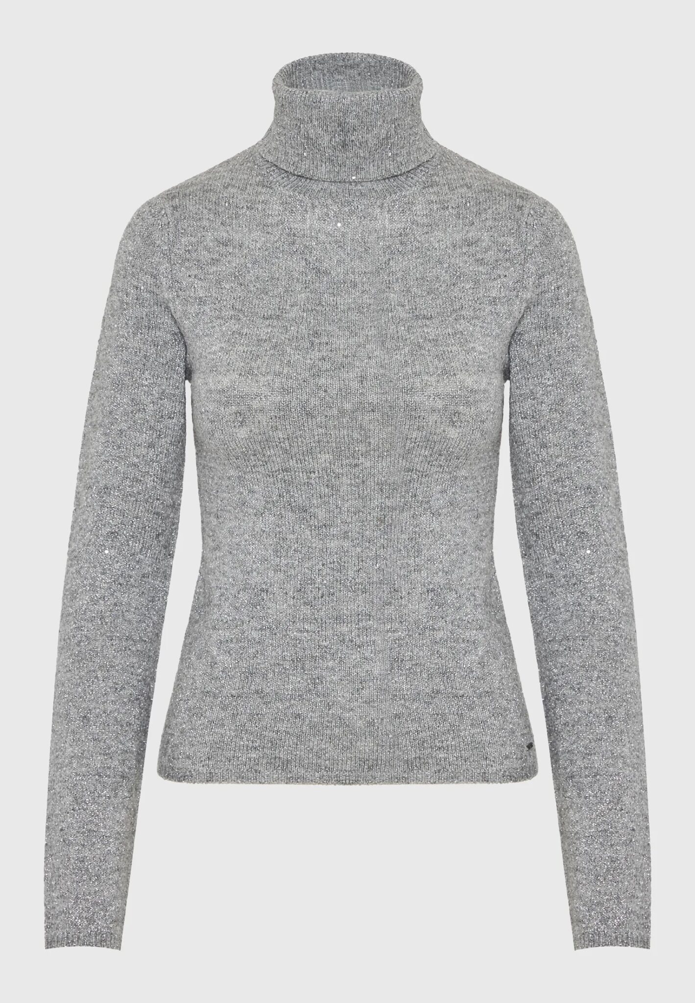 FUNKY BUDDHA ΓΥΝΑΙΚΕΊΟ ΠΛΕΚΤΌ ΜΕ ΨΗΛΌ ΛΑΙΜΌ | GREY FUNKY BUDDHA ΓΥΝΑΙΚΕΊΟ ΠΛΕΚΤΌ ΜΕ ΨΗΛΌ ΛΑΙΜΌ | GREY