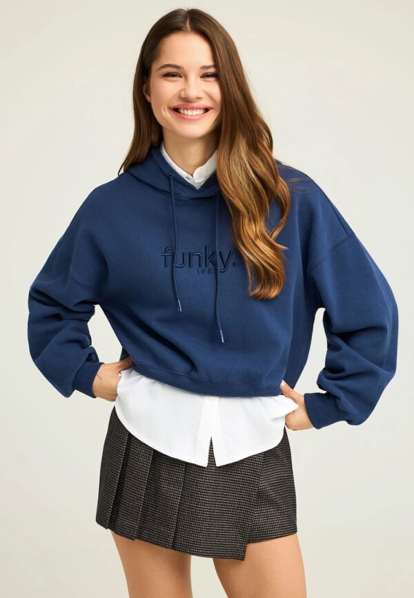 FUNKY BUDDHA ΓΥΝΑΙΚΕΊΟ ΦΟΎΤΕΡ ΜΕ ΛΑΙΜΌΚΟΨΗ | DARK BLUE FUNKY BUDDHA ΓΥΝΑΙΚΕΊΟ ΦΟΎΤΕΡ ΜΕ ΛΑΙΜΌΚΟΨΗ | DARK BLUE