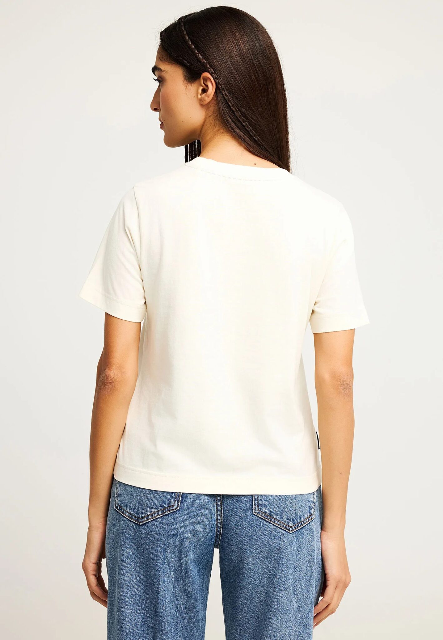 FUNKY BUDDHA ΓΥΝΑΙΚΕΊΑ ΜΠΛΟΎΖΑ ΜΕ ΚΟΝΤΌ ΜΑΝΊΚΙ ΚΑΙ ΤΎΠΩΜΑ | OFF WHITE FUNKY BUDDHA ΓΥΝΑΙΚΕΊΑ ΜΠΛΟΎΖΑ ΜΕ ΚΟΝΤΌ ΜΑΝΊΚΙ ΚΑΙ ΤΎΠΩΜΑ | OFF WHITE