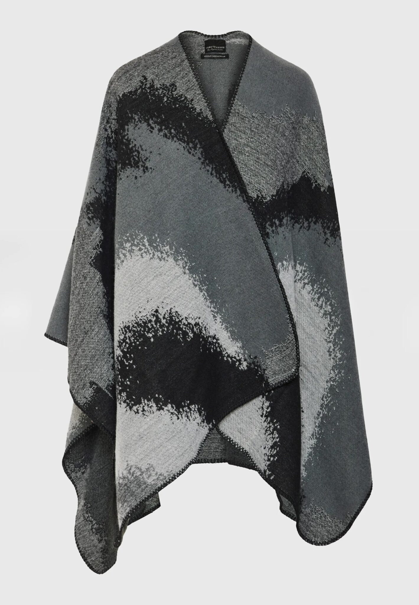 FUNKY BUDDHA ΑΝΔΡΙΚΌ ΠΛΕΚΤΌ ΜΕ ΛΑΙΜΌΚΟΨΗ | DARK BLUE