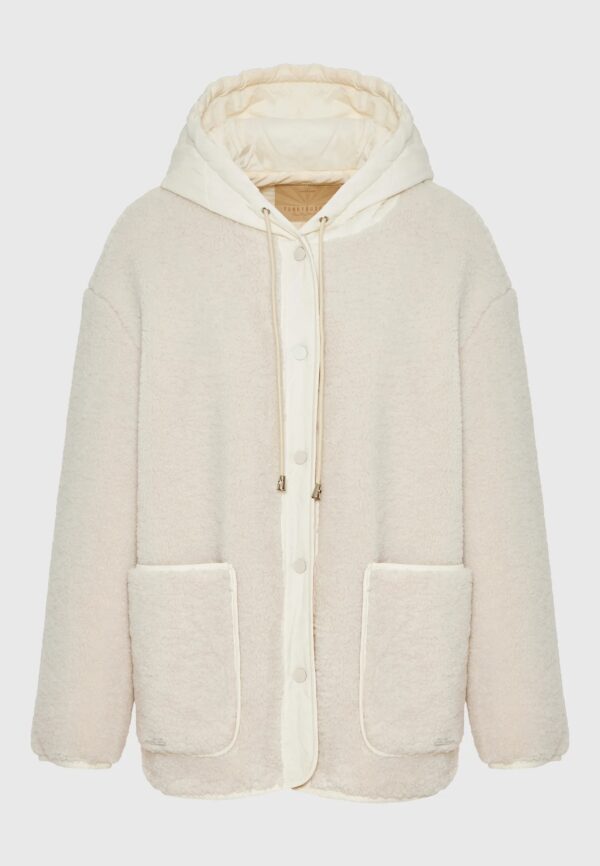 FUNKY BUDDHA ΓΥΝΑΙΚΕΊΟ ΤΖΆΚΕΤ CASUAL | OFF WHITE FUNKY BUDDHA ΓΥΝΑΙΚΕΊΟ ΤΖΆΚΕΤ CASUAL | OFF WHITE