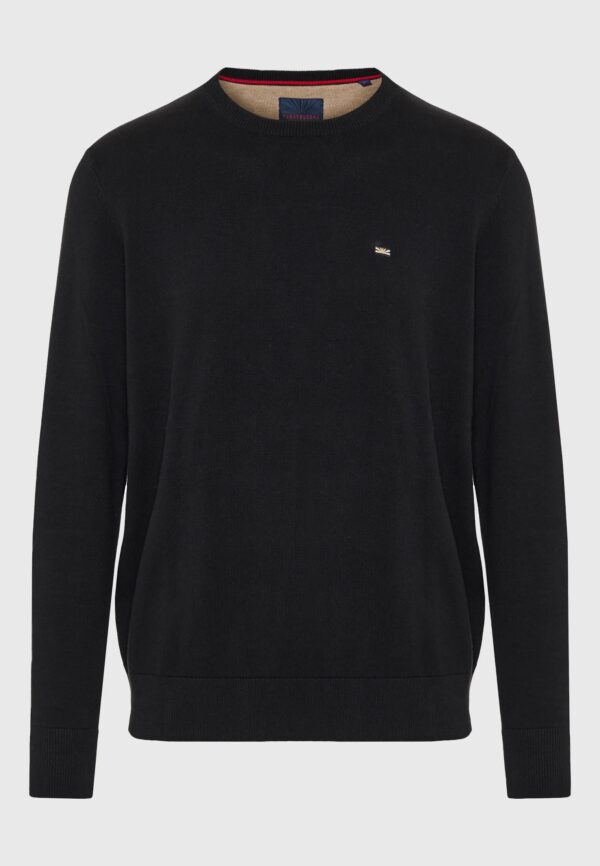 FUNKY BUDDHA ΑΝΔΡΙΚΌ ΠΛΕΚΤΌ ΜΕ ΛΑΙΜΌΚΟΨΗ | BLACK