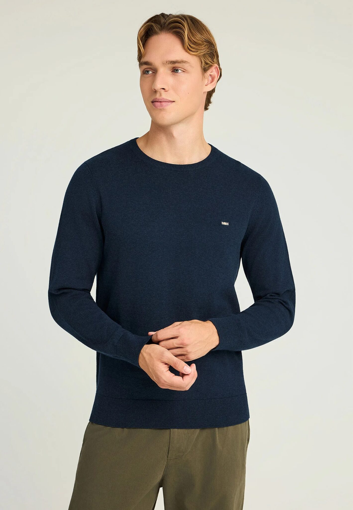 FUNKY BUDDHA ΑΝΔΡΙΚΌ ΠΛΕΚΤΌ ΜΕ ΛΑΙΜΌΚΟΨΗ | DARK GREY