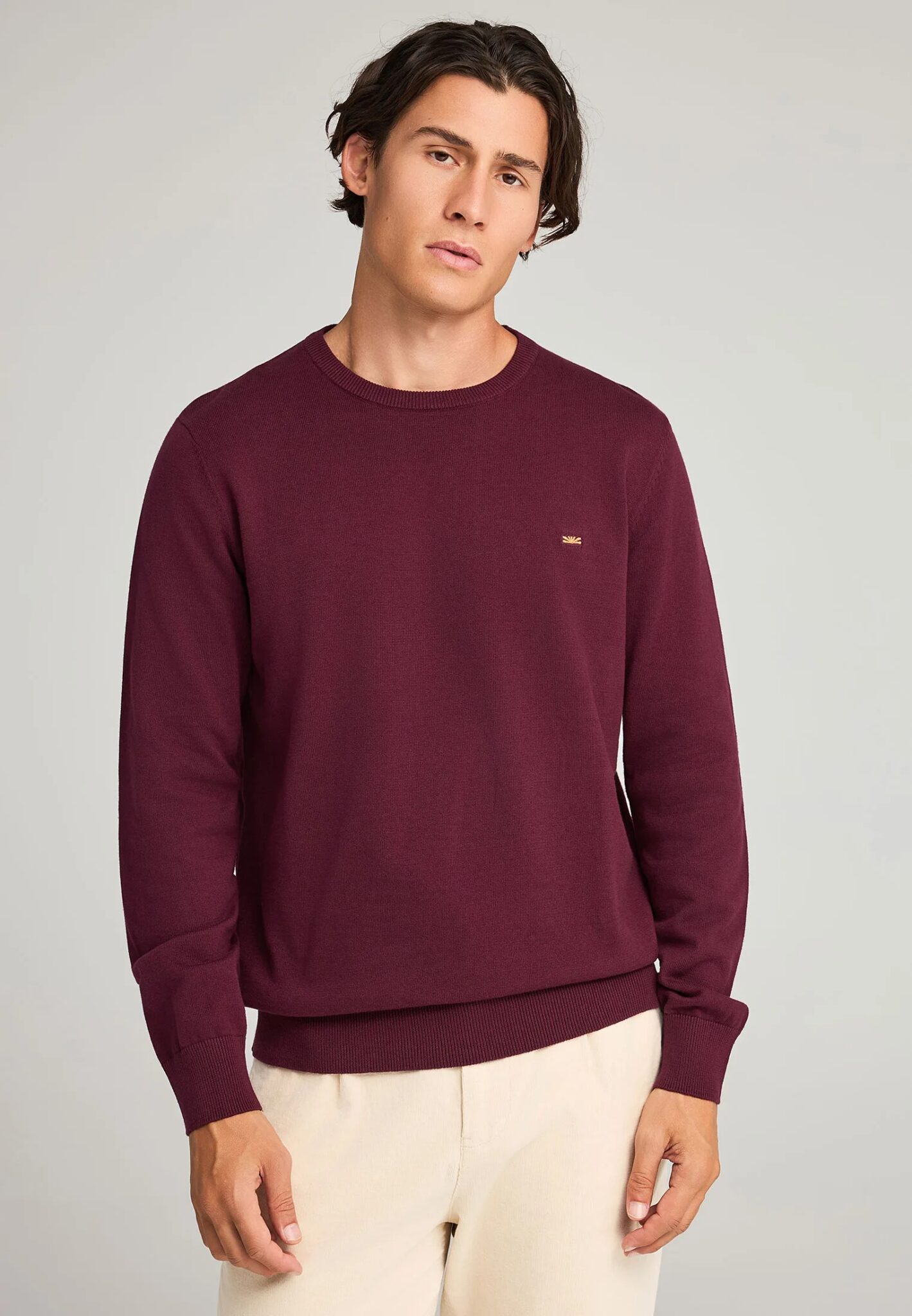 FUNKY BUDDHA ΑΝΔΡΙΚΌ ΠΛΕΚΤΌ ΜΕ ΛΑΙΜΌΚΟΨΗ | BEIGE