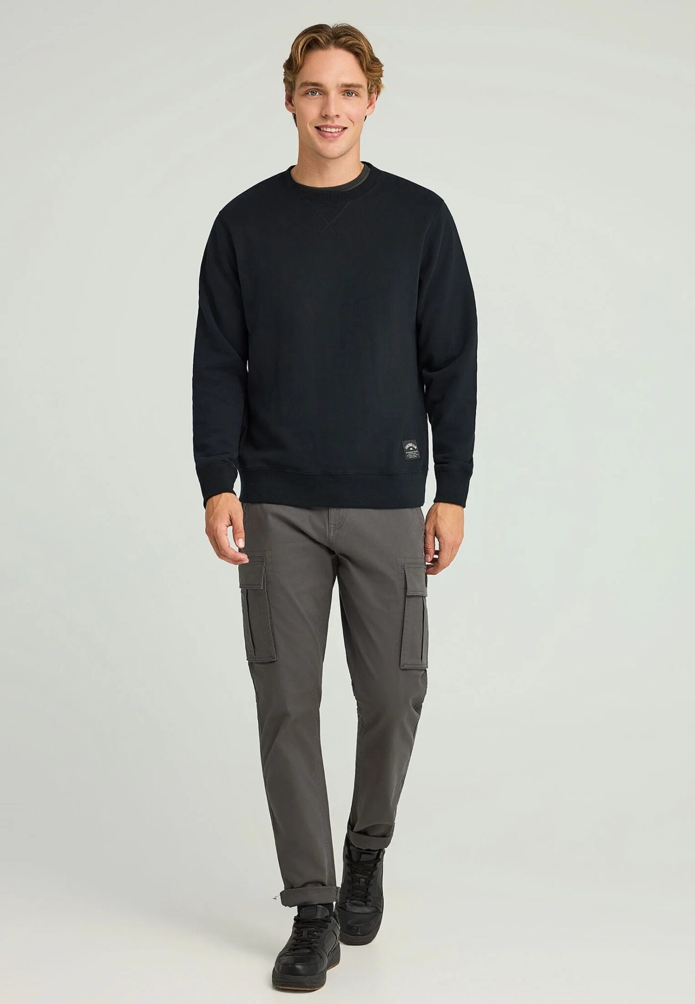 FUNKY BUDDHA ΑΝΔΡΙΚΌ ΠΛΕΚΤΌ ΜΕ ΦΕΡΜΟΥΆΡ | BLACK