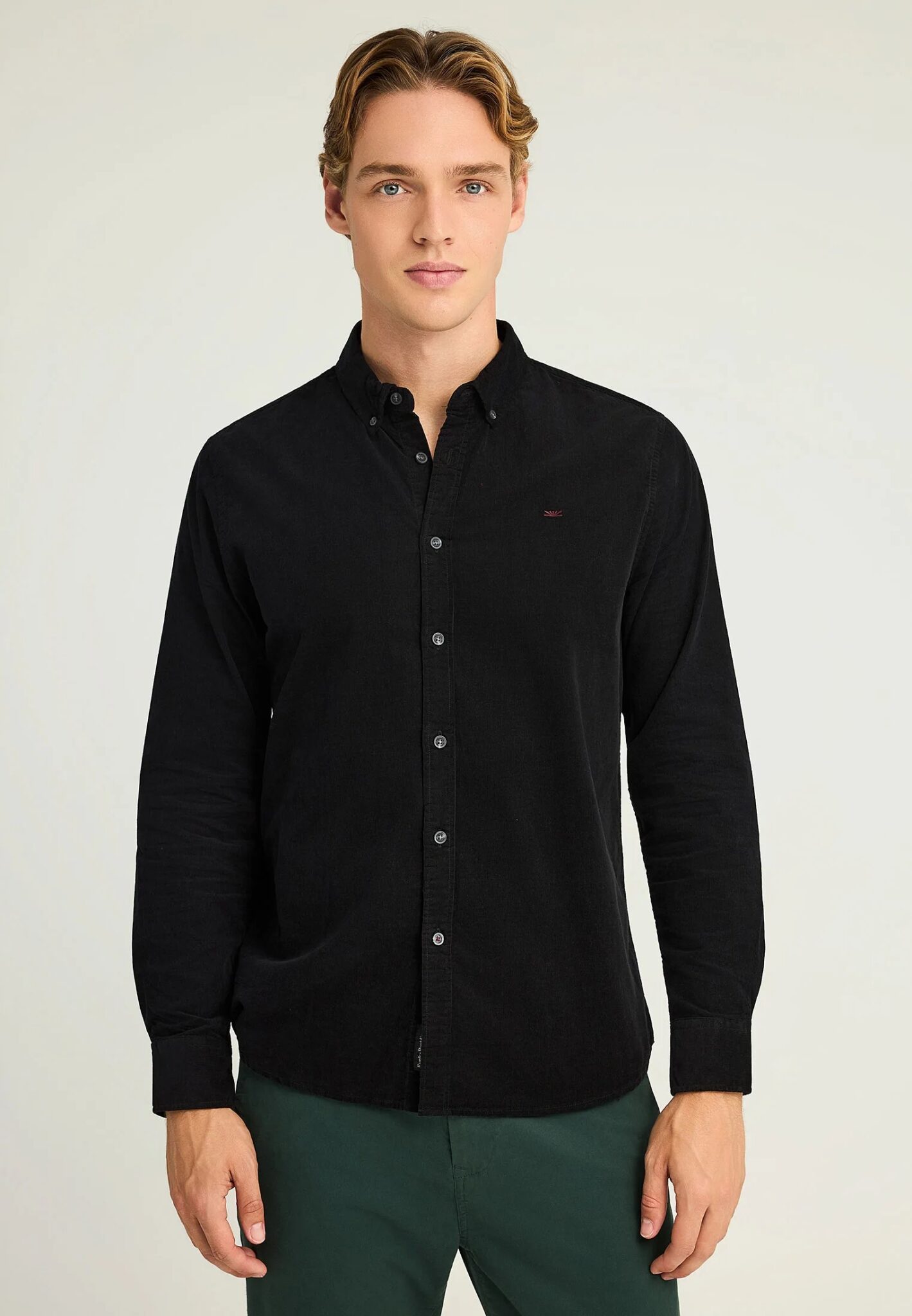 FUNKY BUDDHA ΑΝΔΡΙΚΌ ΠΛΕΚΤΌ ΜΕ ΦΕΡΜΟΥΆΡ | BLACK