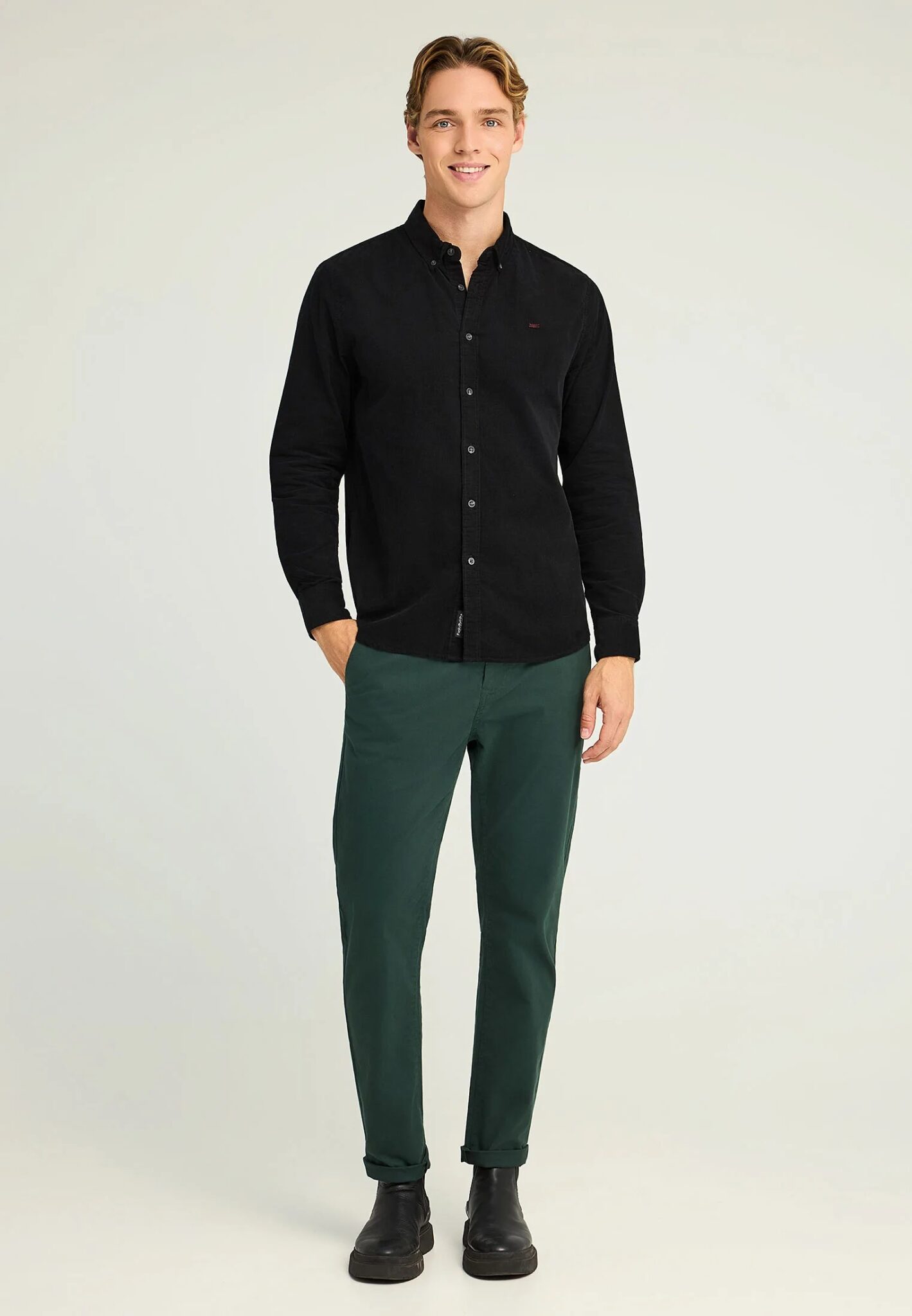 FUNKY BUDDHA ΑΝΔΡΙΚΌ ΠΛΕΚΤΌ ΜΕ ΦΕΡΜΟΥΆΡ | BLACK