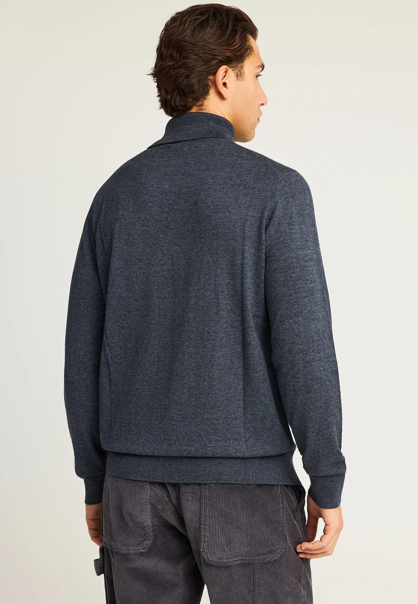 FUNKY BUDDHA ΑΝΔΡΙΚΌ ΠΛΕΚΤΌ ΜΕ ΨΗΛΌ ΛΑΙΜΌ | DARK BLUE FUNKY BUDDHA ΑΝΔΡΙΚΌ ΠΛΕΚΤΌ ΜΕ ΨΗΛΌ ΛΑΙΜΌ | DARK BLUE