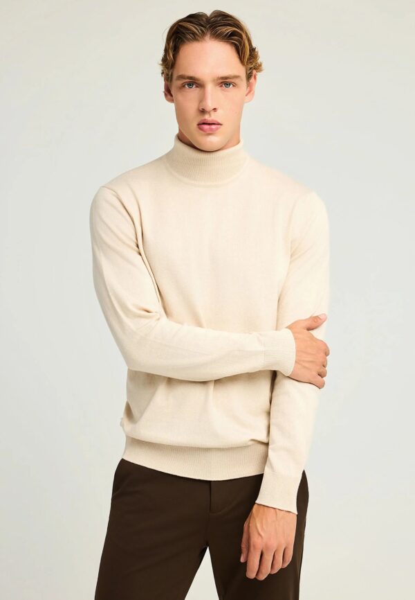 FUNKY BUDDHA ΑΝΔΡΙΚΌ ΠΛΕΚΤΌ ΜΕ ΨΗΛΌ ΛΑΙΜΌ | SAND FUNKY BUDDHA ΑΝΔΡΙΚΌ ΠΛΕΚΤΌ ΜΕ ΨΗΛΌ ΛΑΙΜΌ | SAND