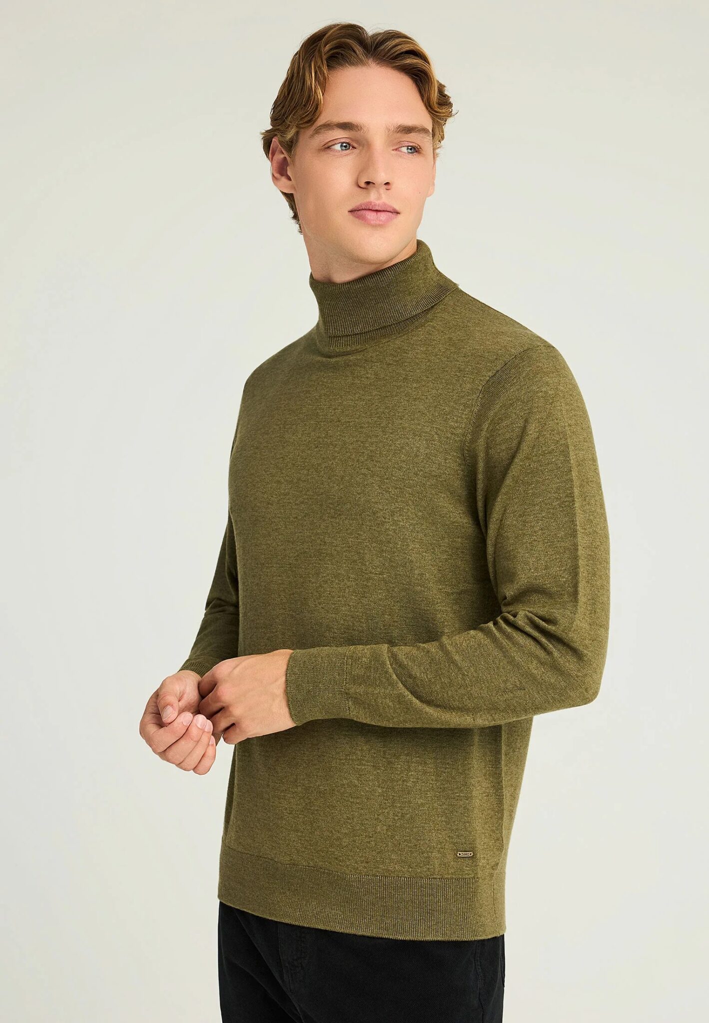 FUNKY BUDDHA ΑΝΔΡΙΚΌ ΠΛΕΚΤΌ ΜΕ ΛΑΙΜΌΚΟΨΗ | BEIGE