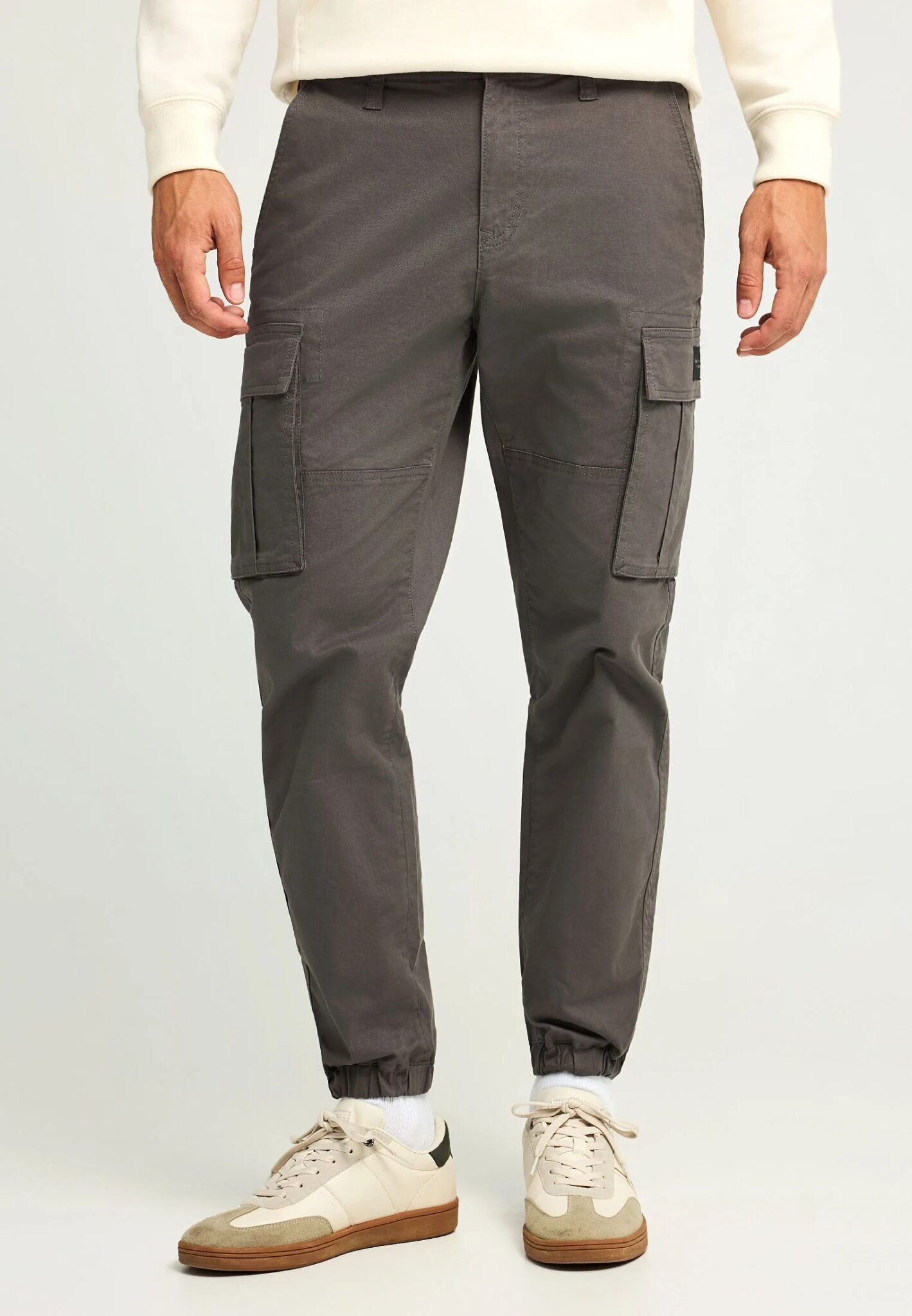 FUNKY BUDDHA ΑΝΔΡΙΚΌ ΠΑΝΤΕΛΌΝΙ CARGO | DARK GREY