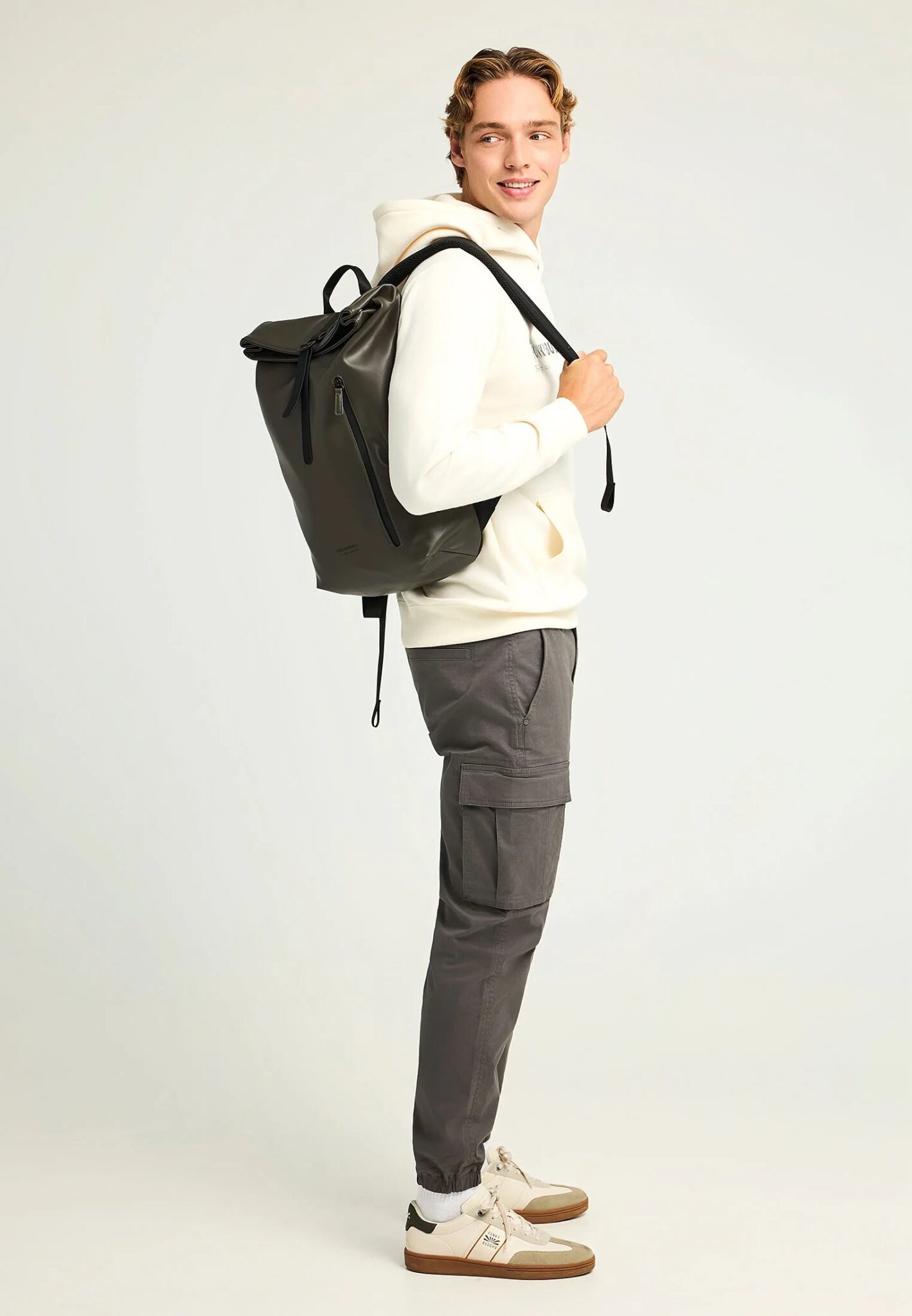 FUNKY BUDDHA ΑΝΔΡΙΚΌ ΠΑΝΤΕΛΌΝΙ CARGO | DARK GREY