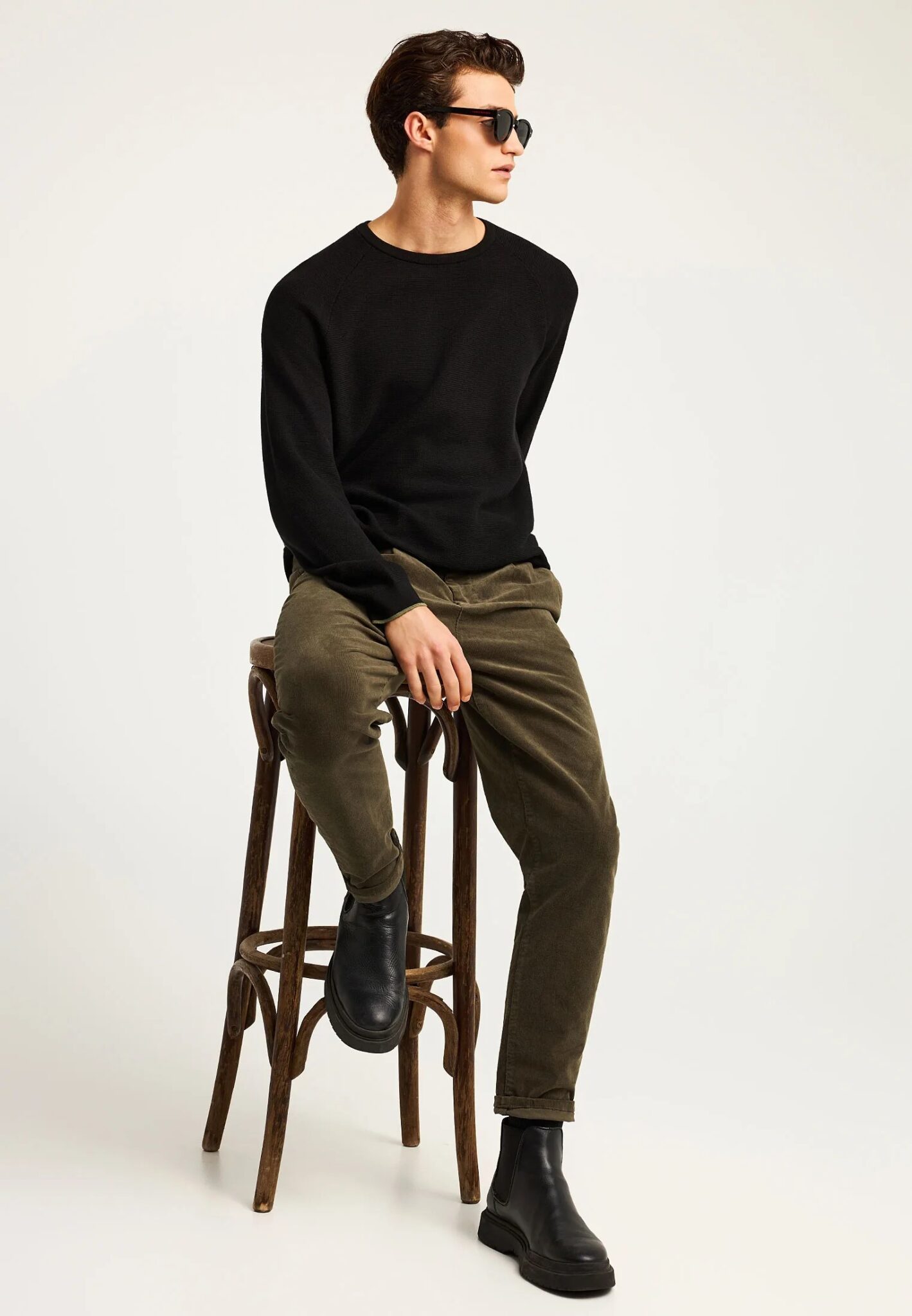 FUNKY BUDDHA ΑΝΔΡΙΚΌ ΠΛΕΚΤΌ ΜΕ ΛΑΙΜΌΚΟΨΗ | BEIGE