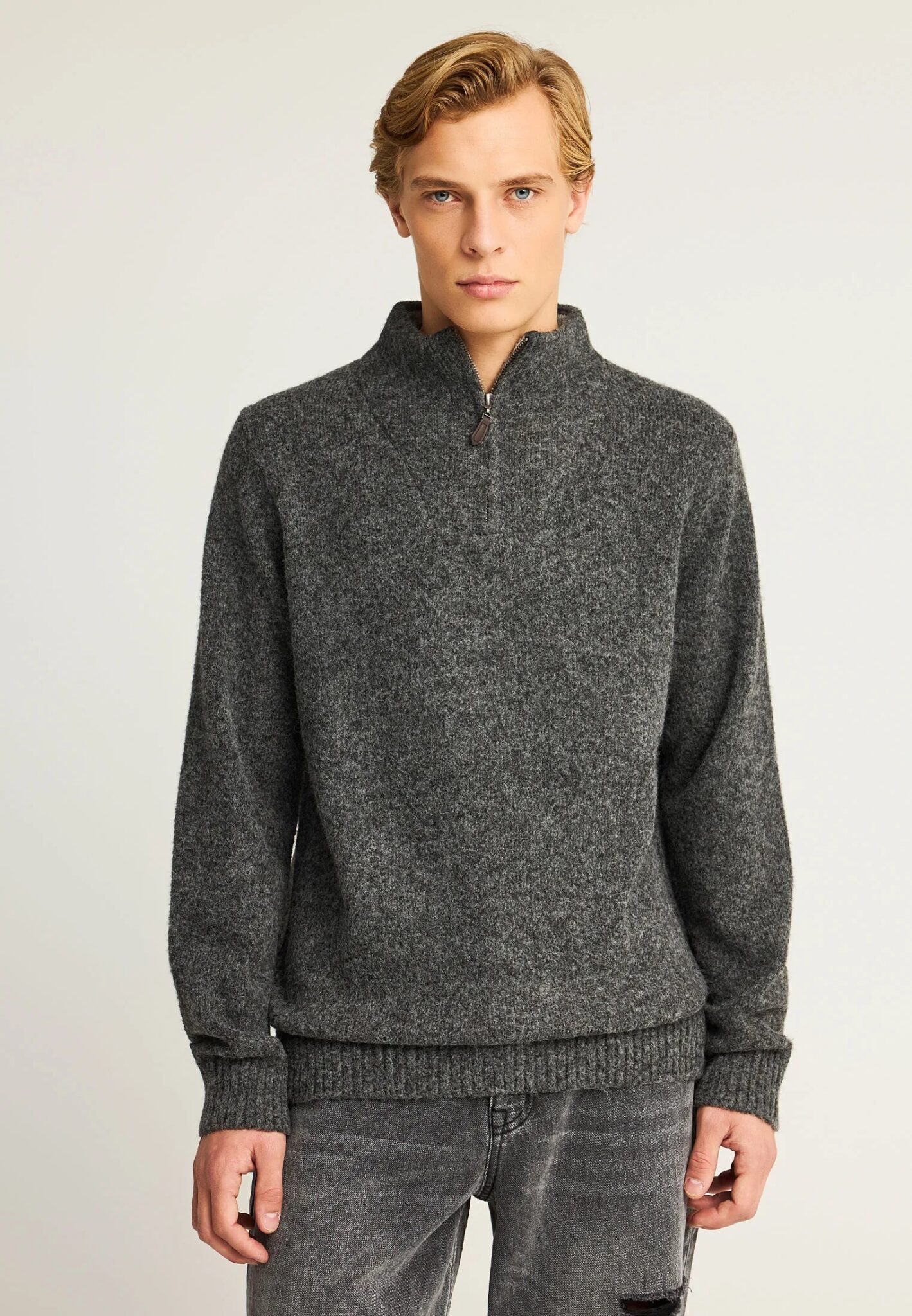 FUNKY BUDDHA ΑΝΔΡΙΚΌ ΠΛΕΚΤΌ ΜΕ ΛΑΙΜΌΚΟΨΗ | BEIGE